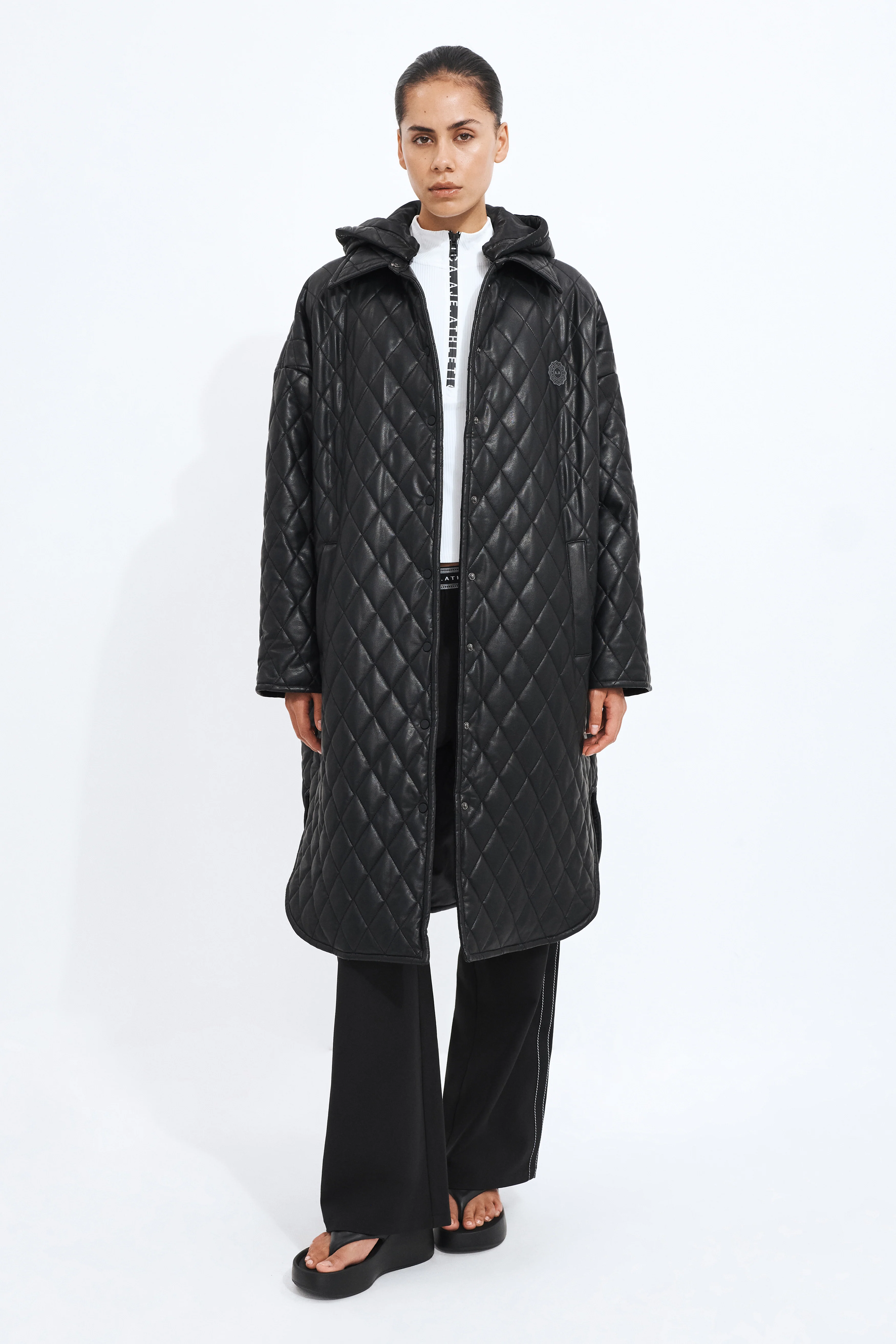 Longline Quilted Jacket