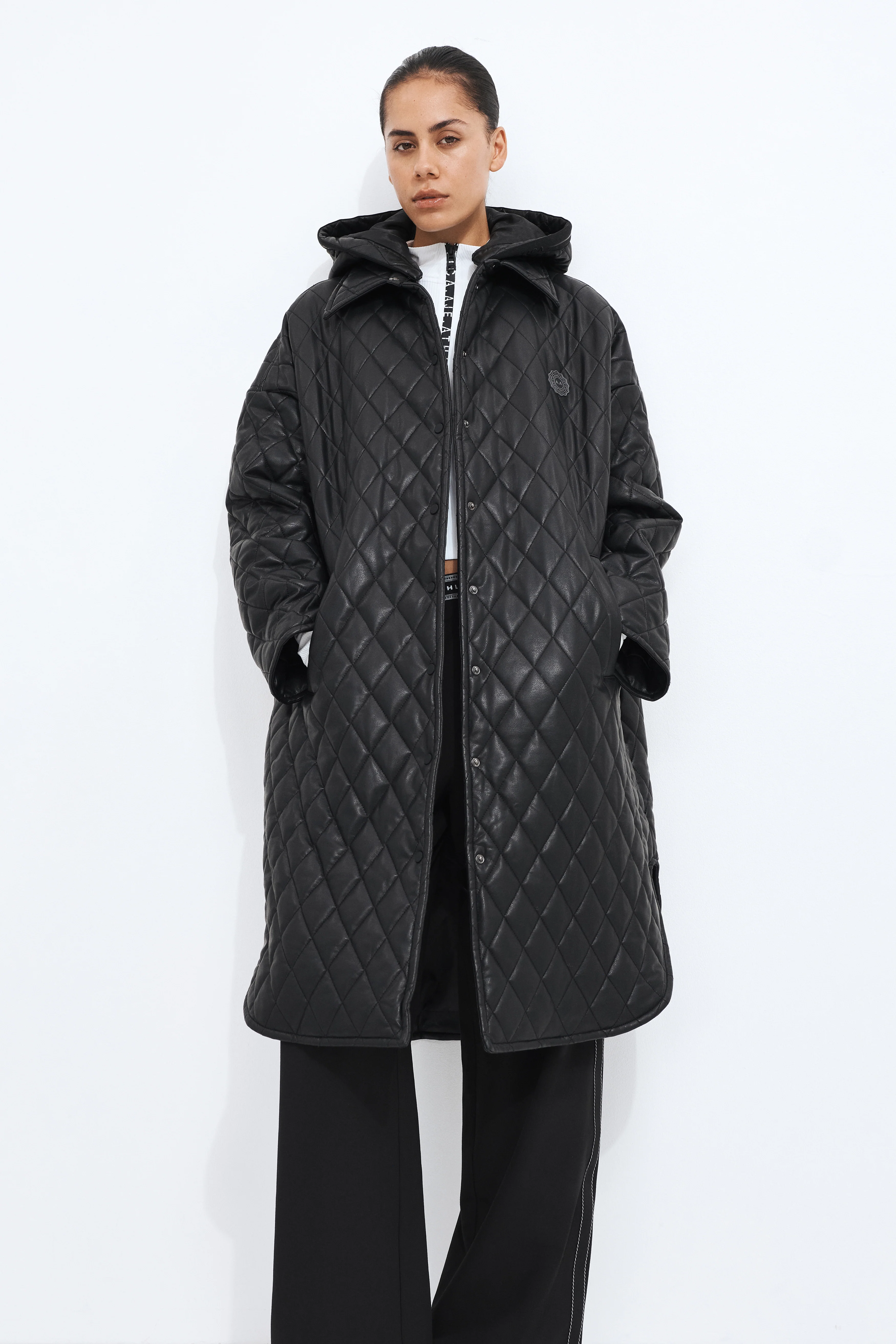 Longline Quilted Jacket