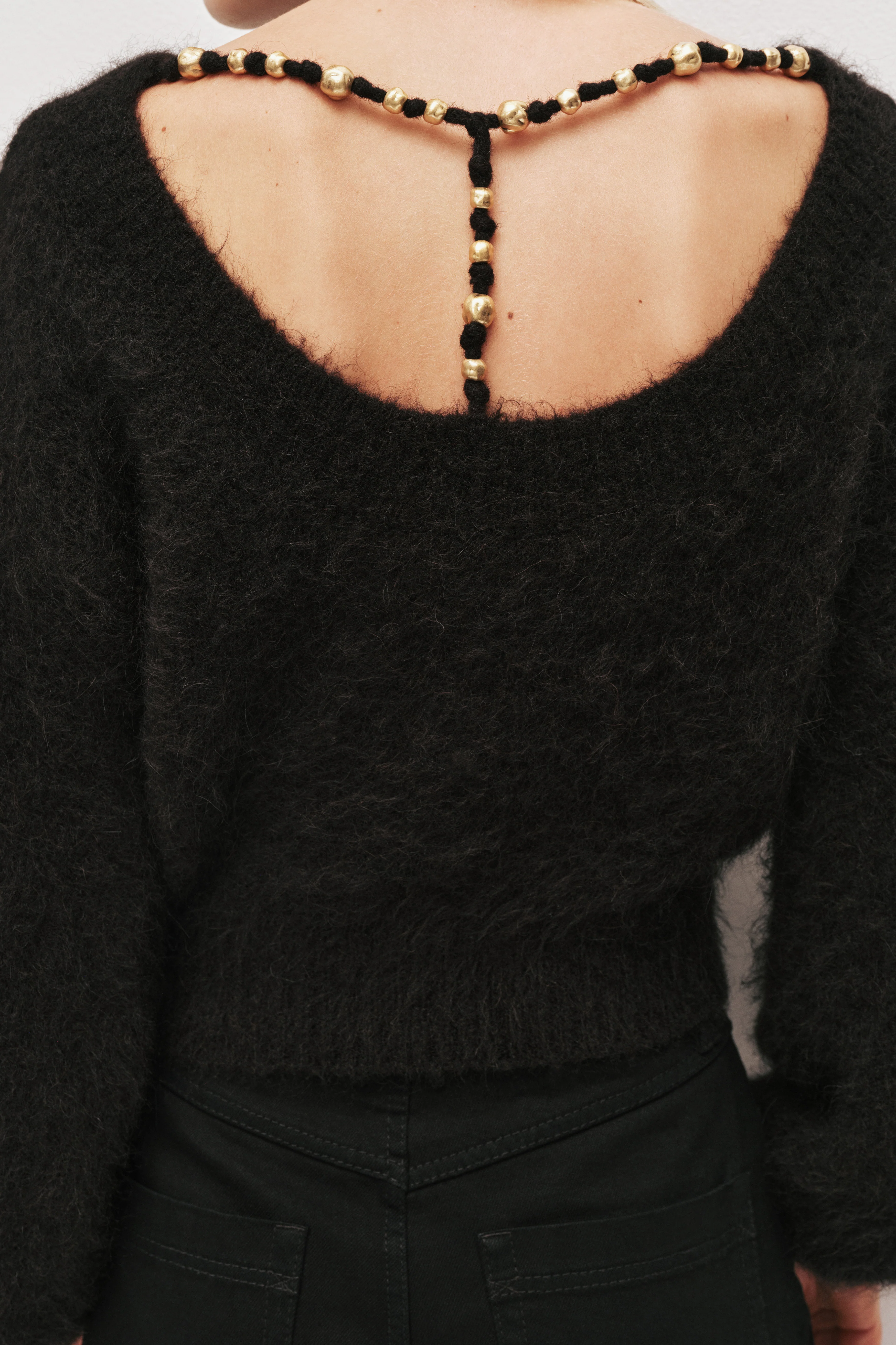Arissa Beaded Knit Jumper