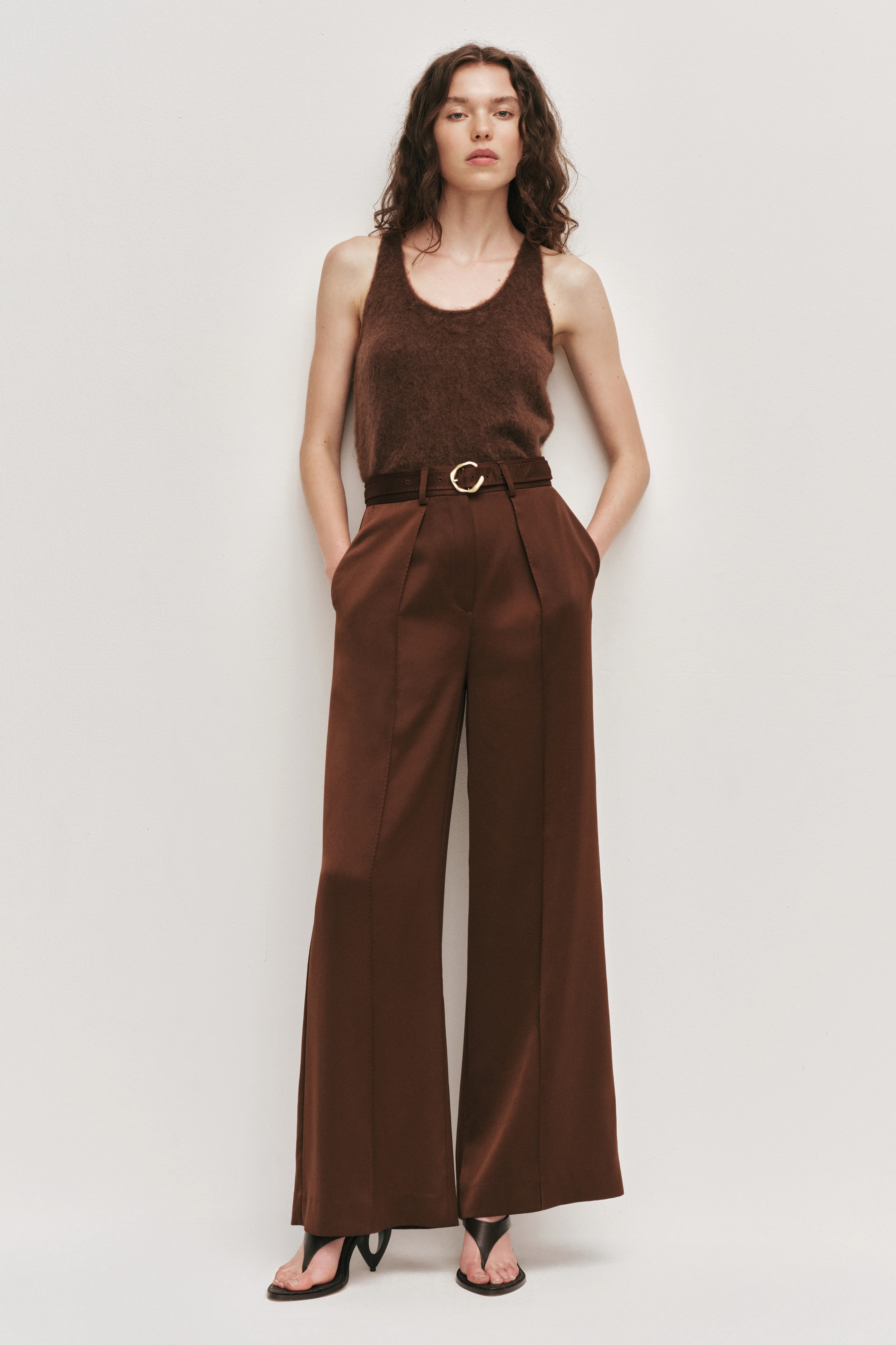 Andrea Satin Pant