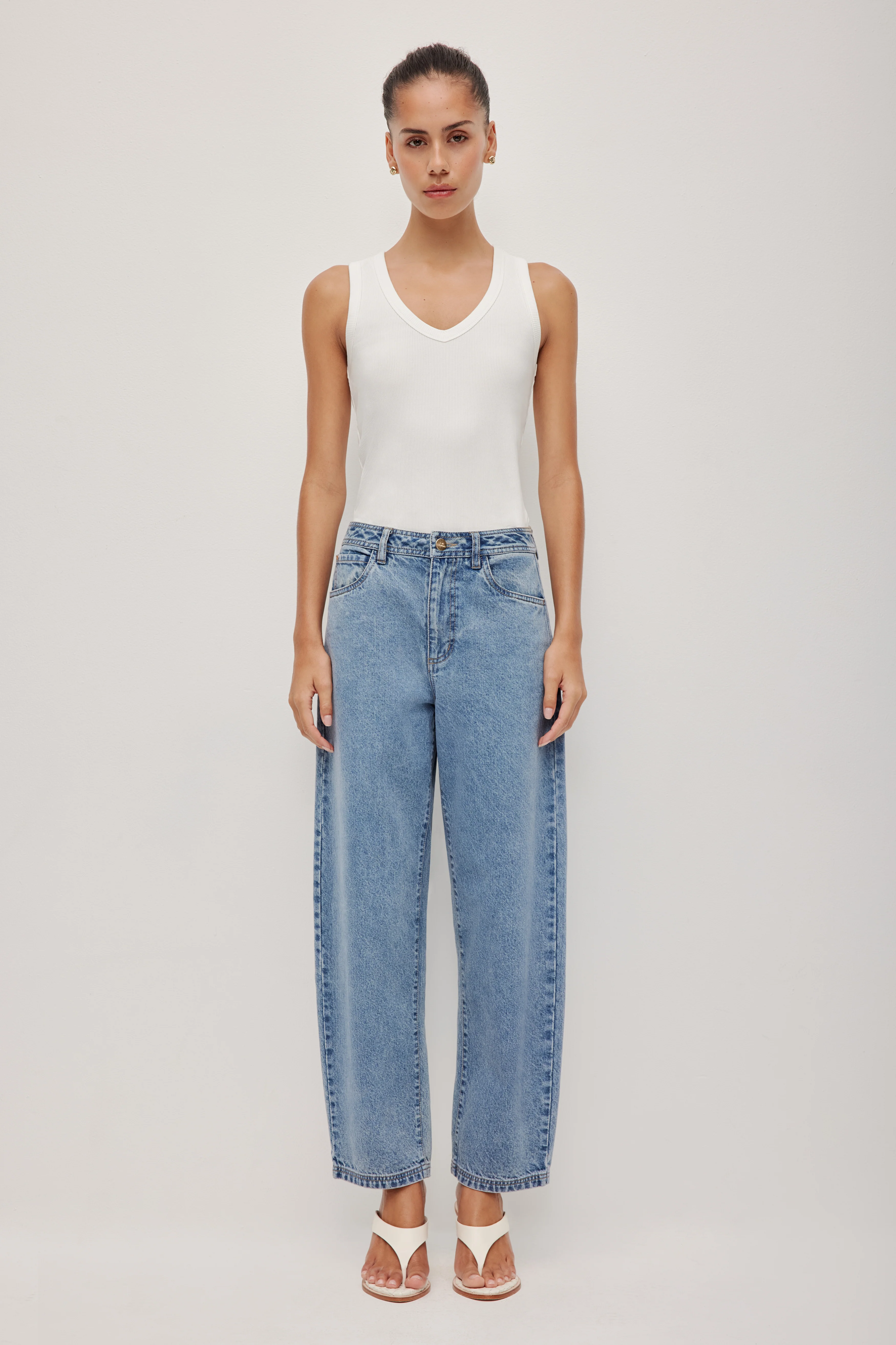 Tully Bubble Crop Jean