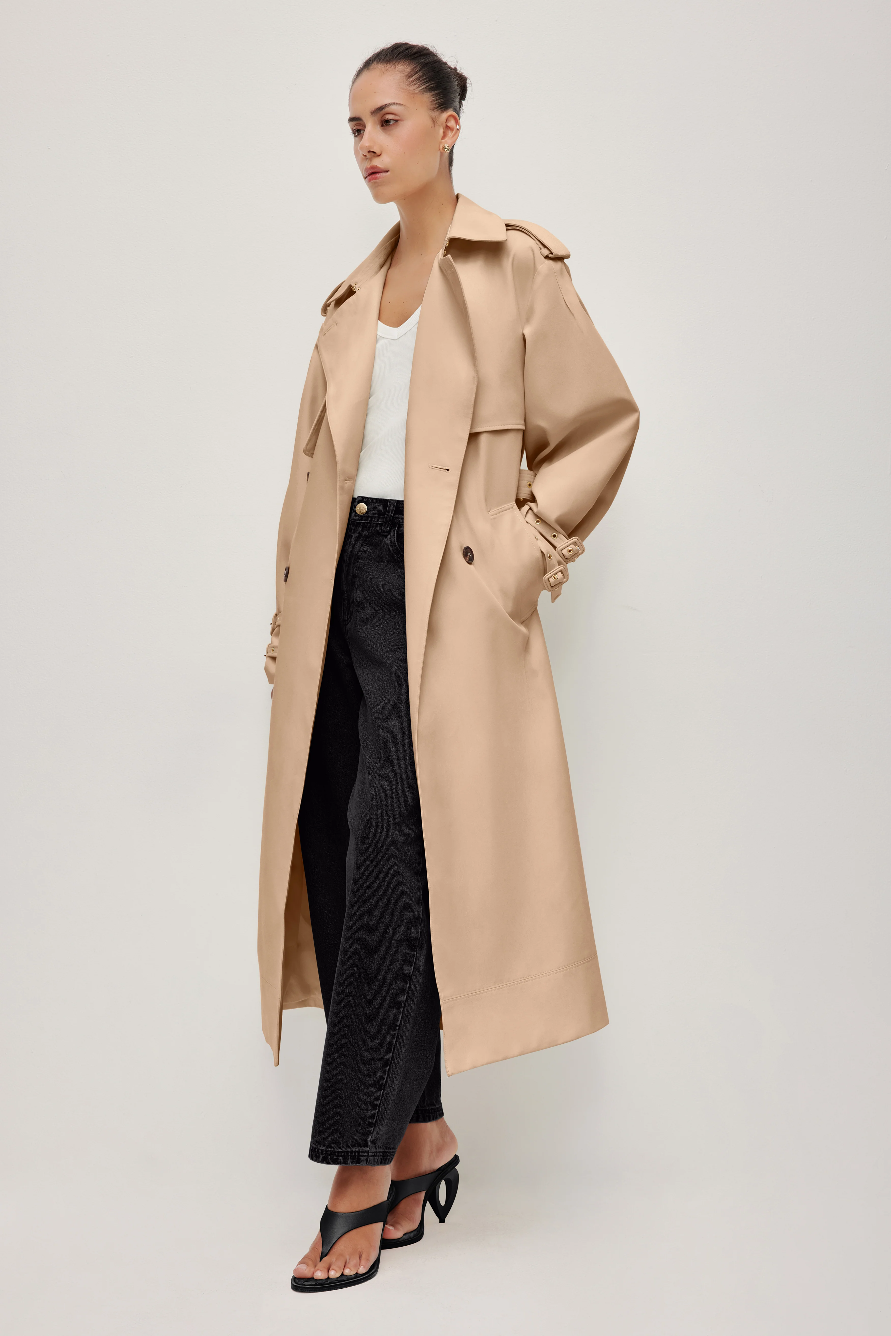 Aston Belted Trench