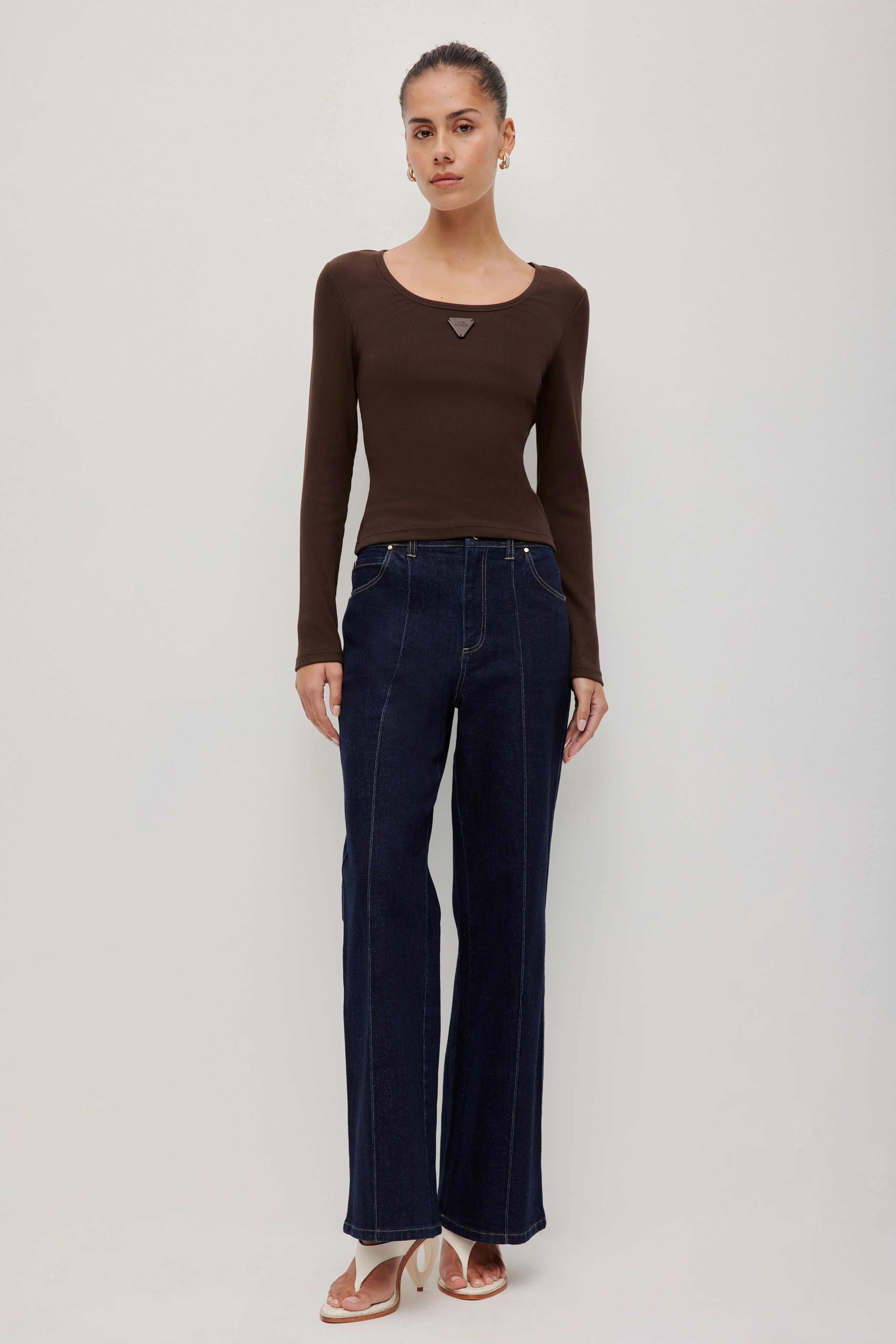 Marcelline Slim Wide Jean