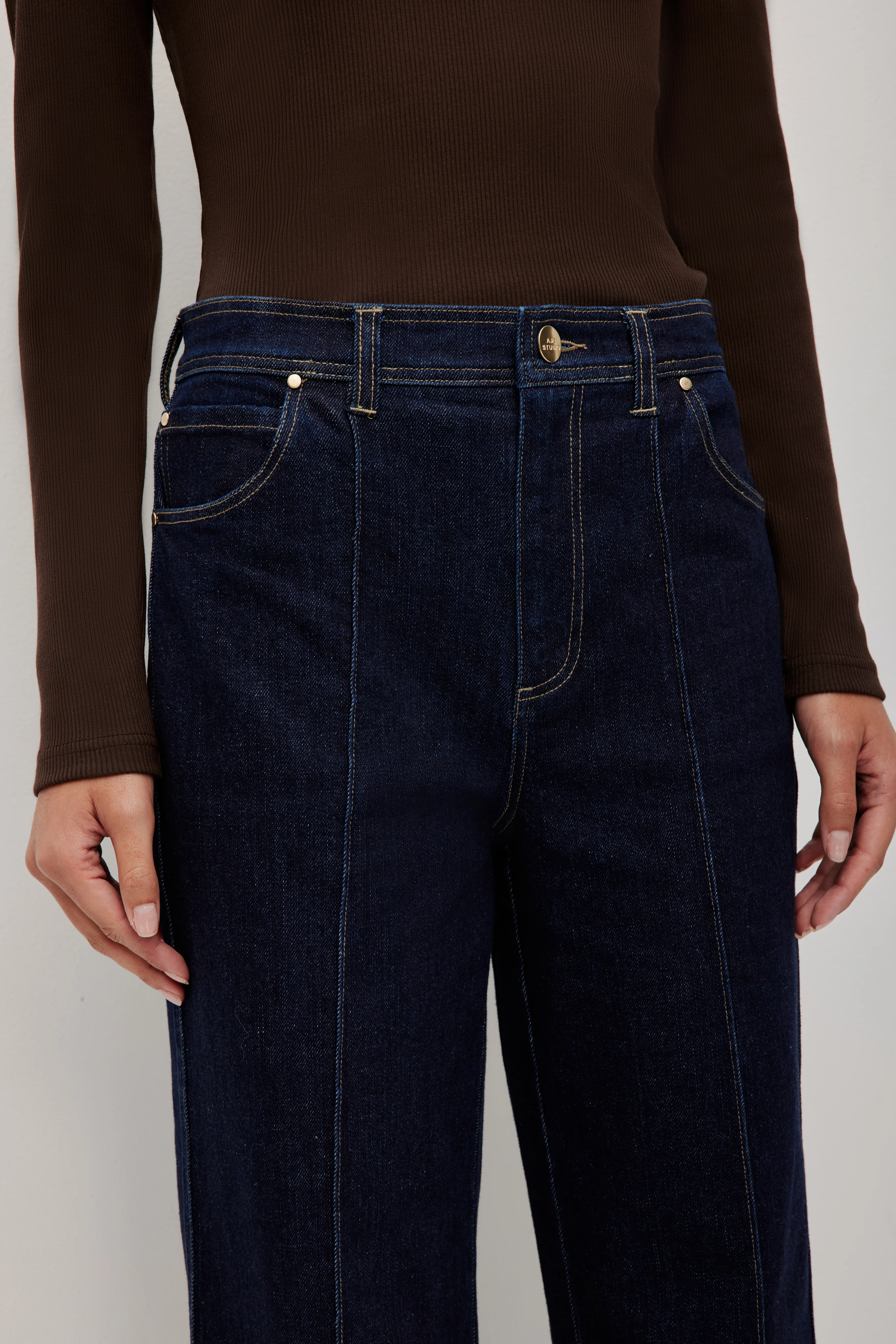 Marcelline Slim Wide Jean