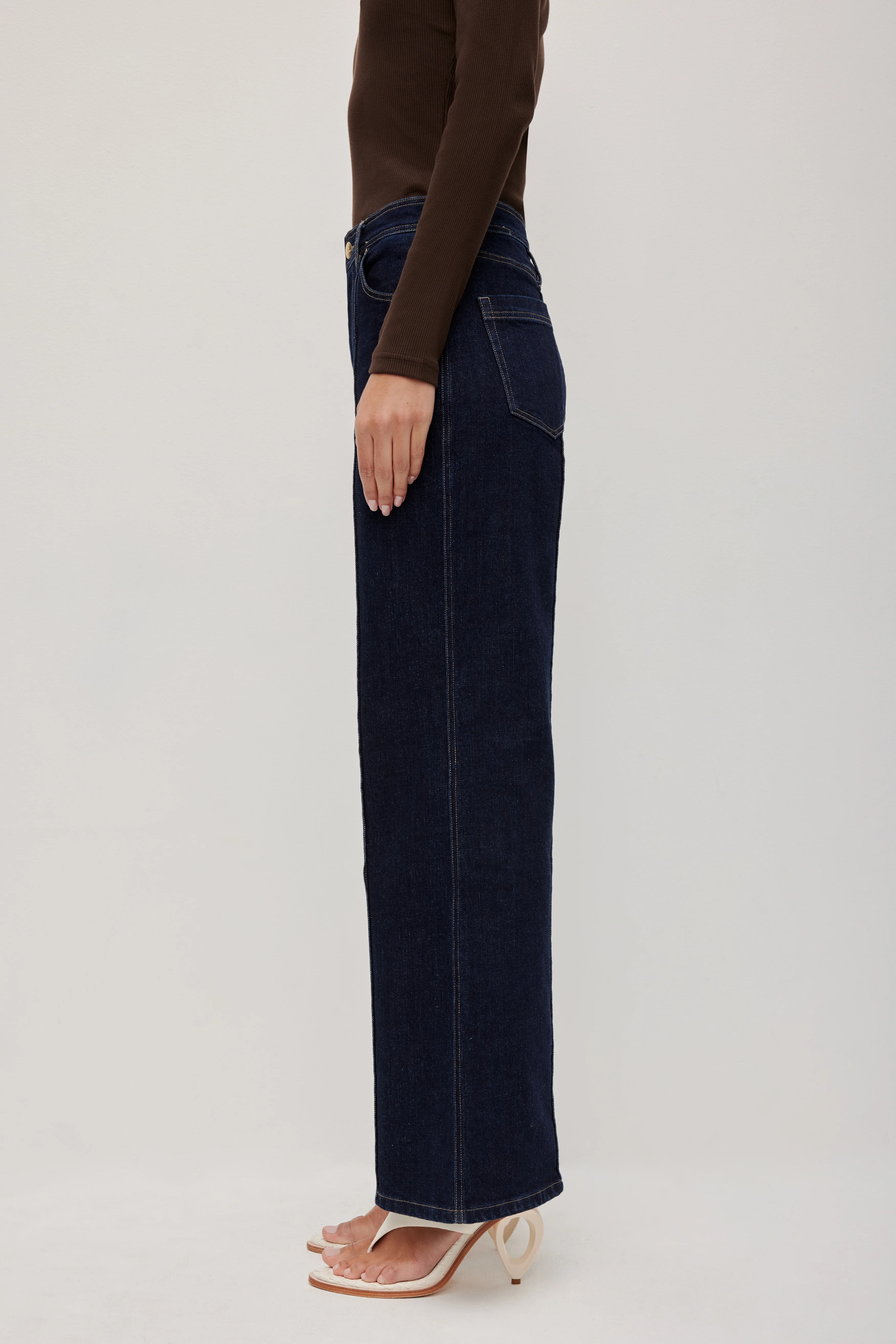 Marcelline Slim Wide Jean