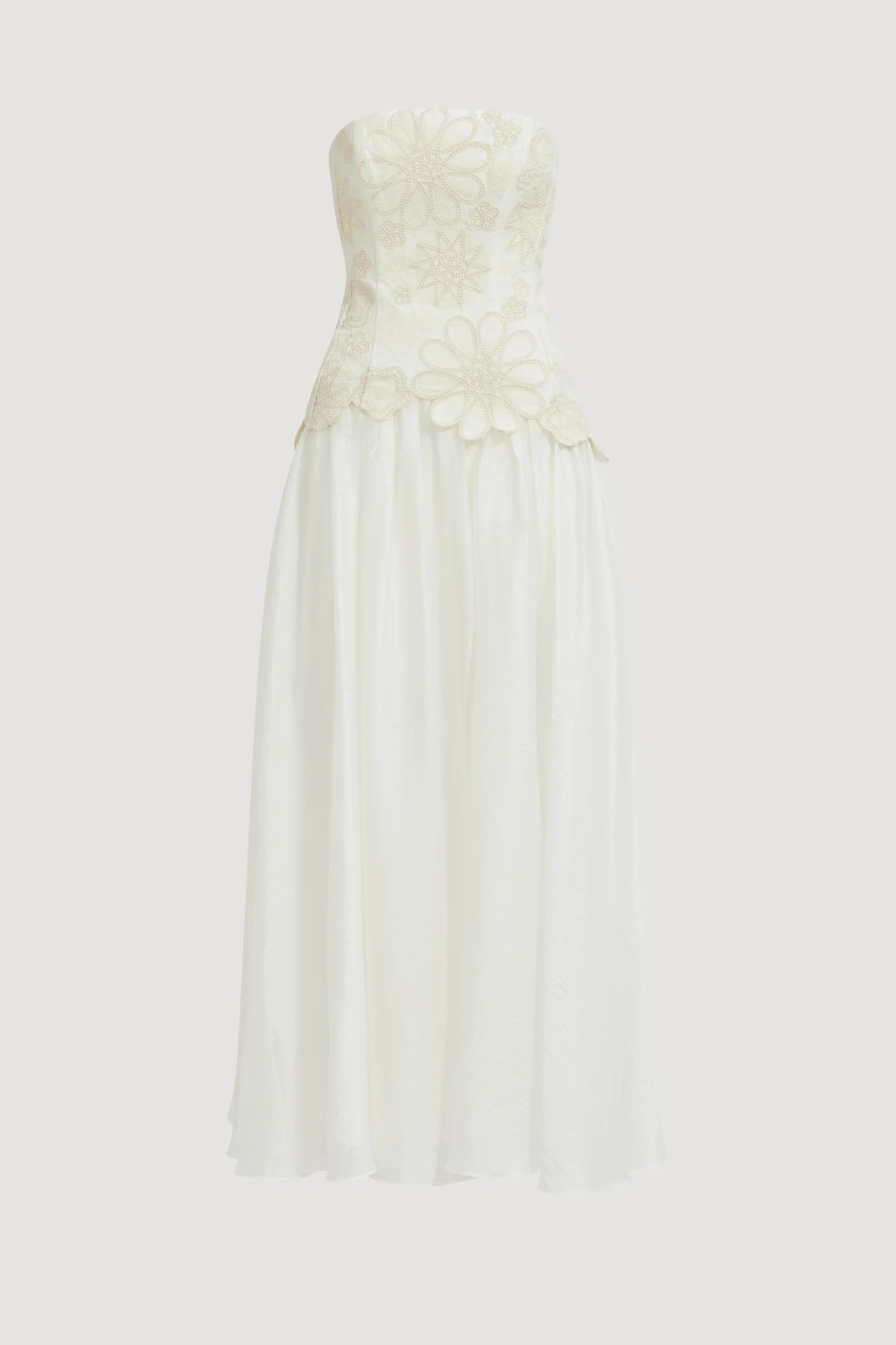 Gia Embroidered Gown