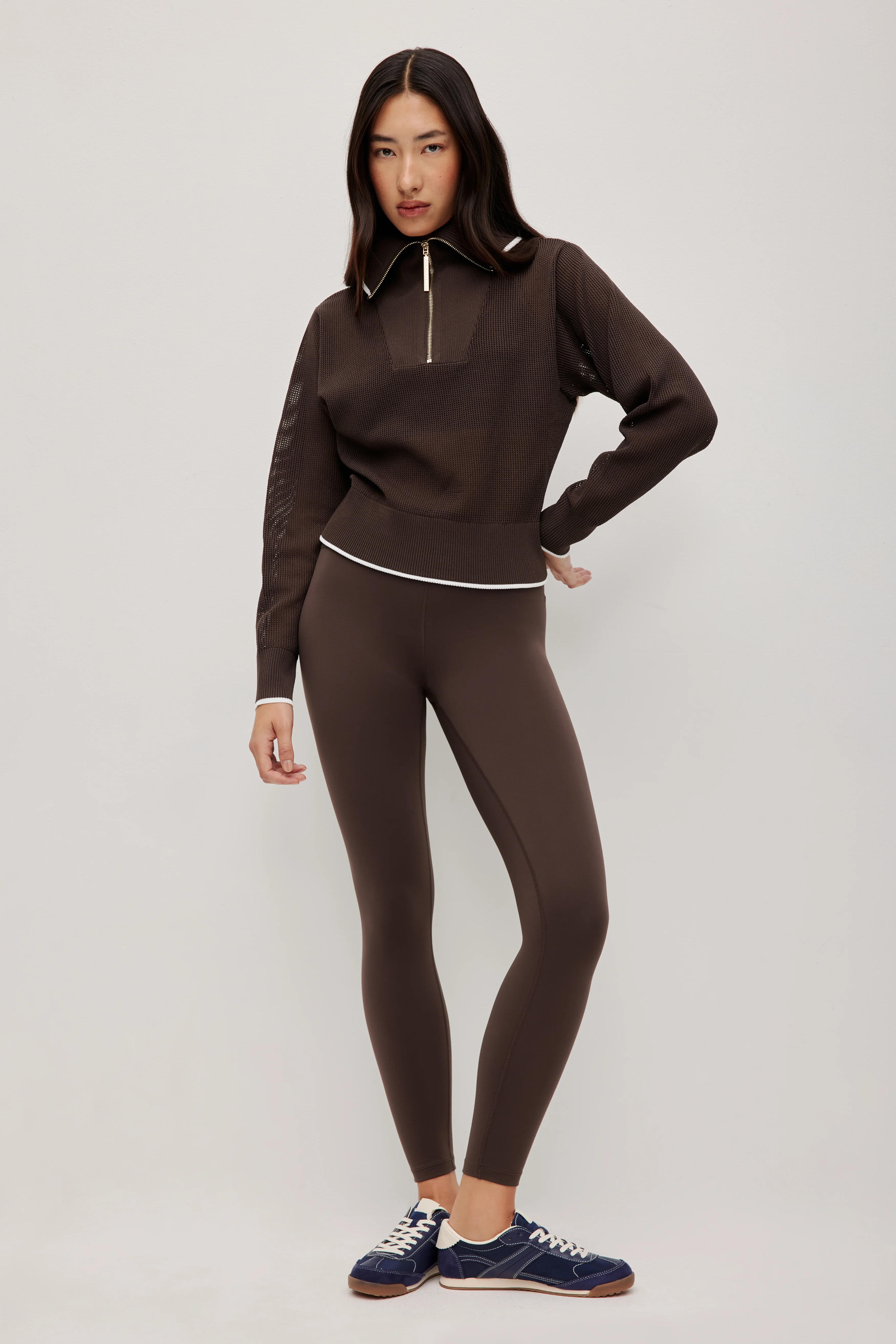 1/4 Zip Knit Jumper