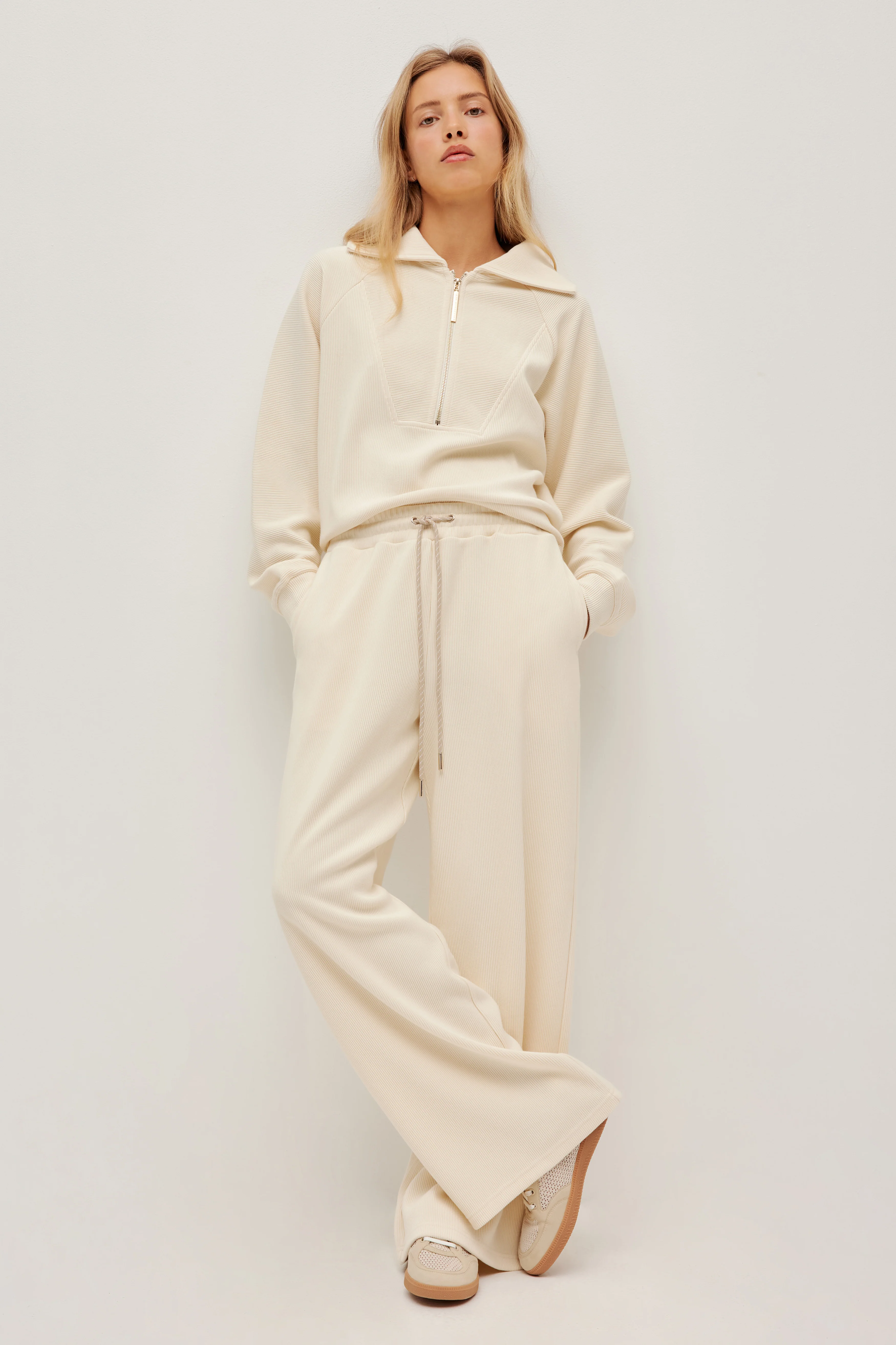 Rib 1/2 Zip Jumper