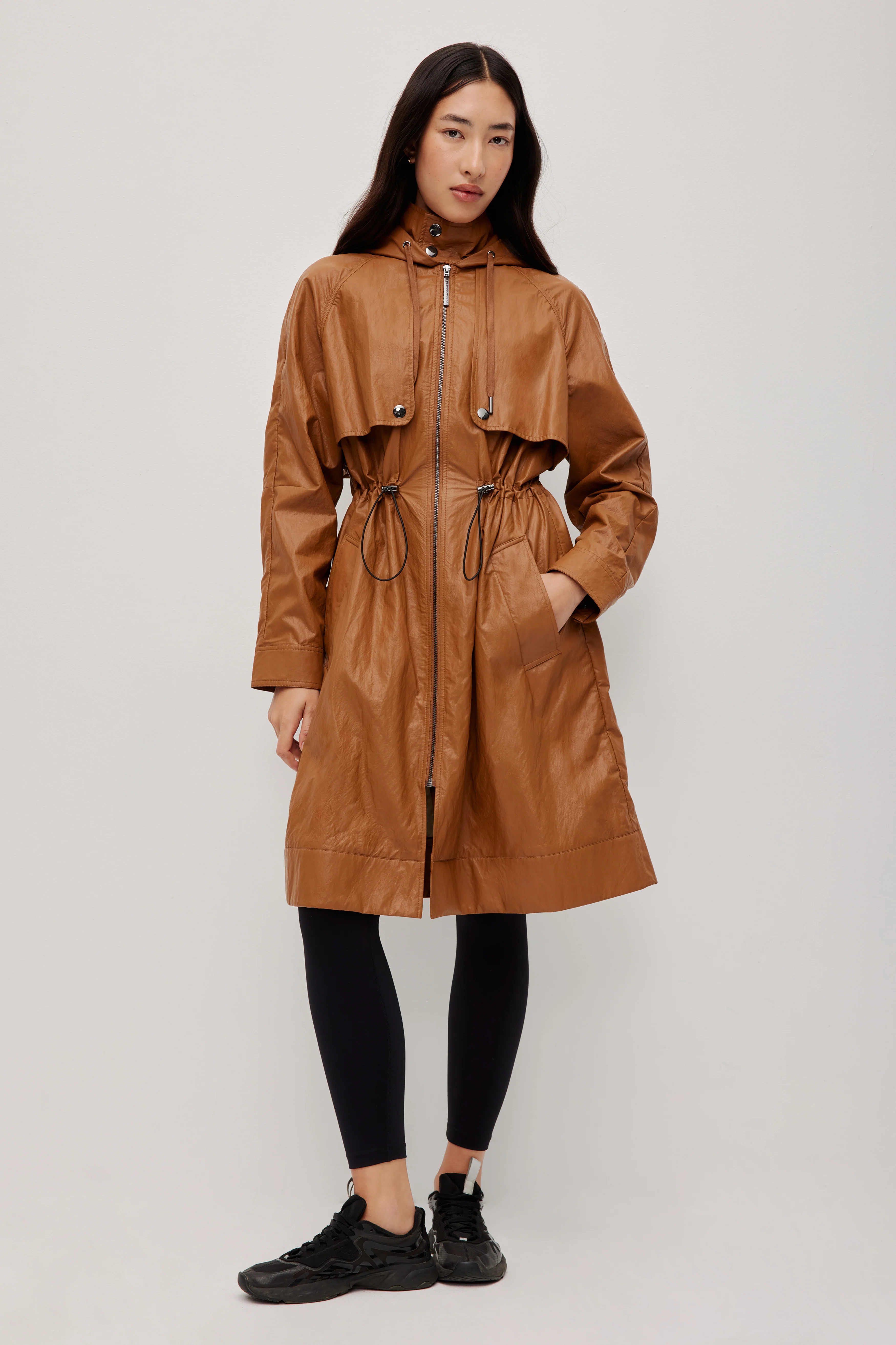 18547-drawcord-hooded-trench-coat-1.webp Drawcord Hooded Trench Coat