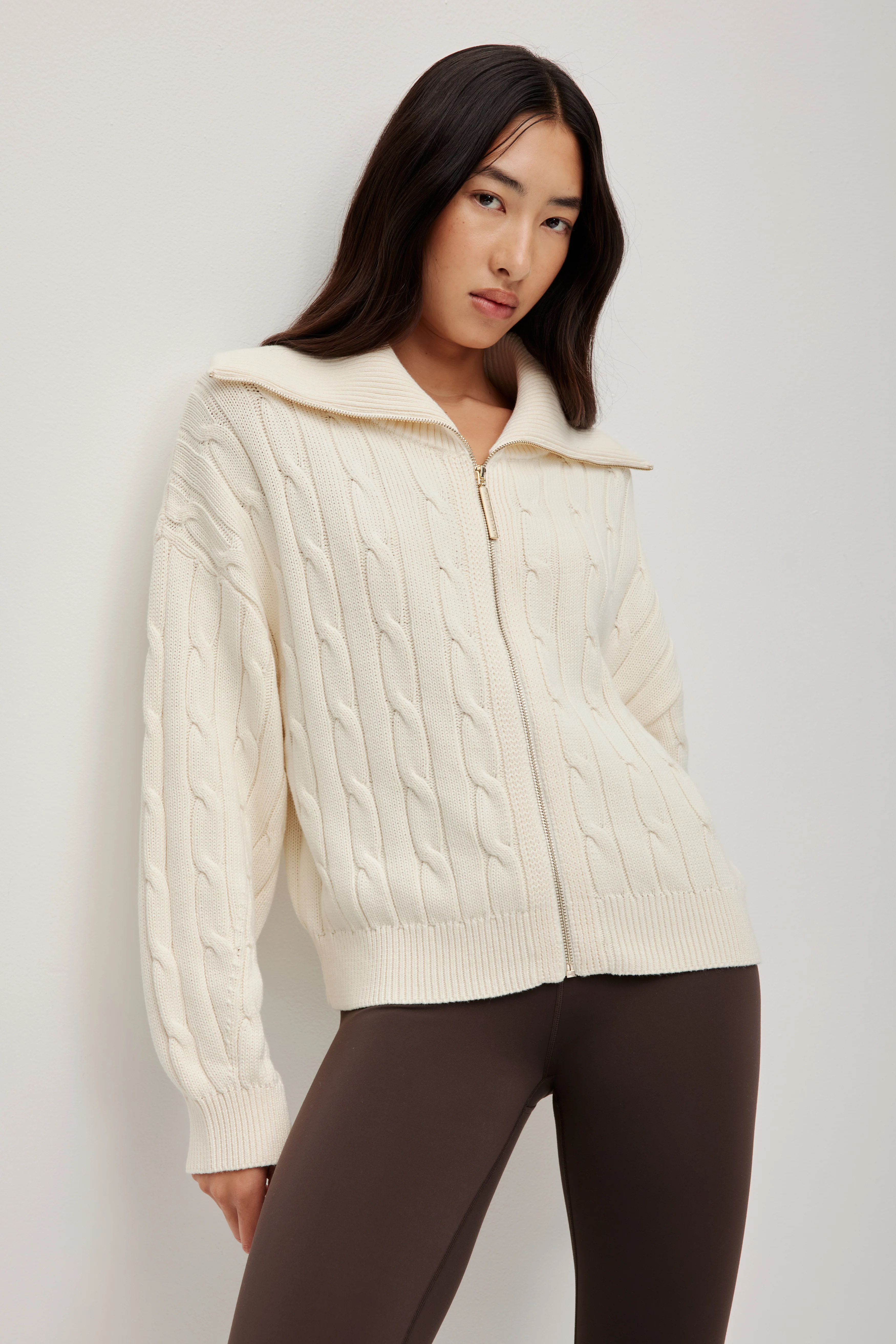 Zip Knit Jacket