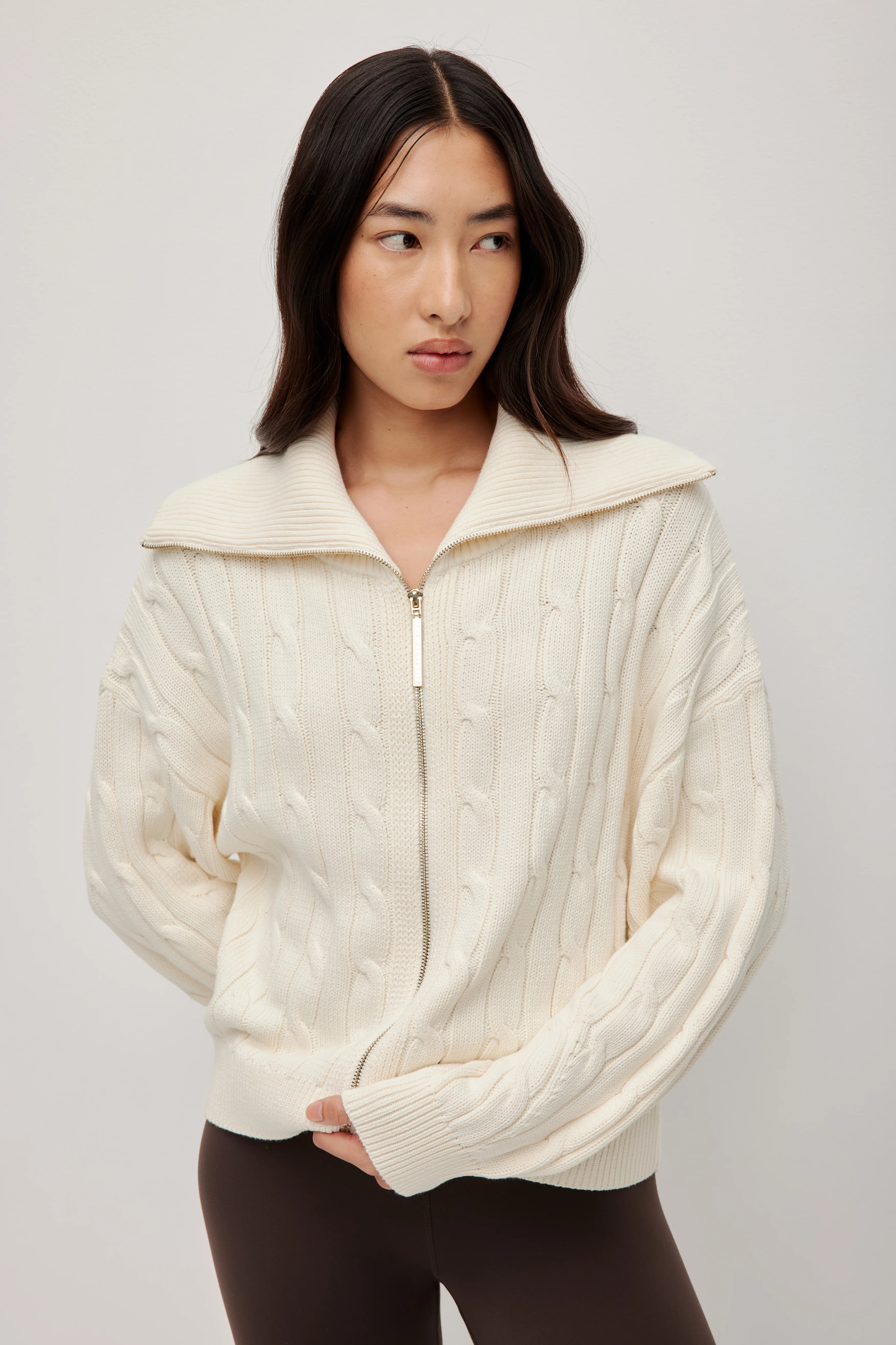 Zip Knit Jacket