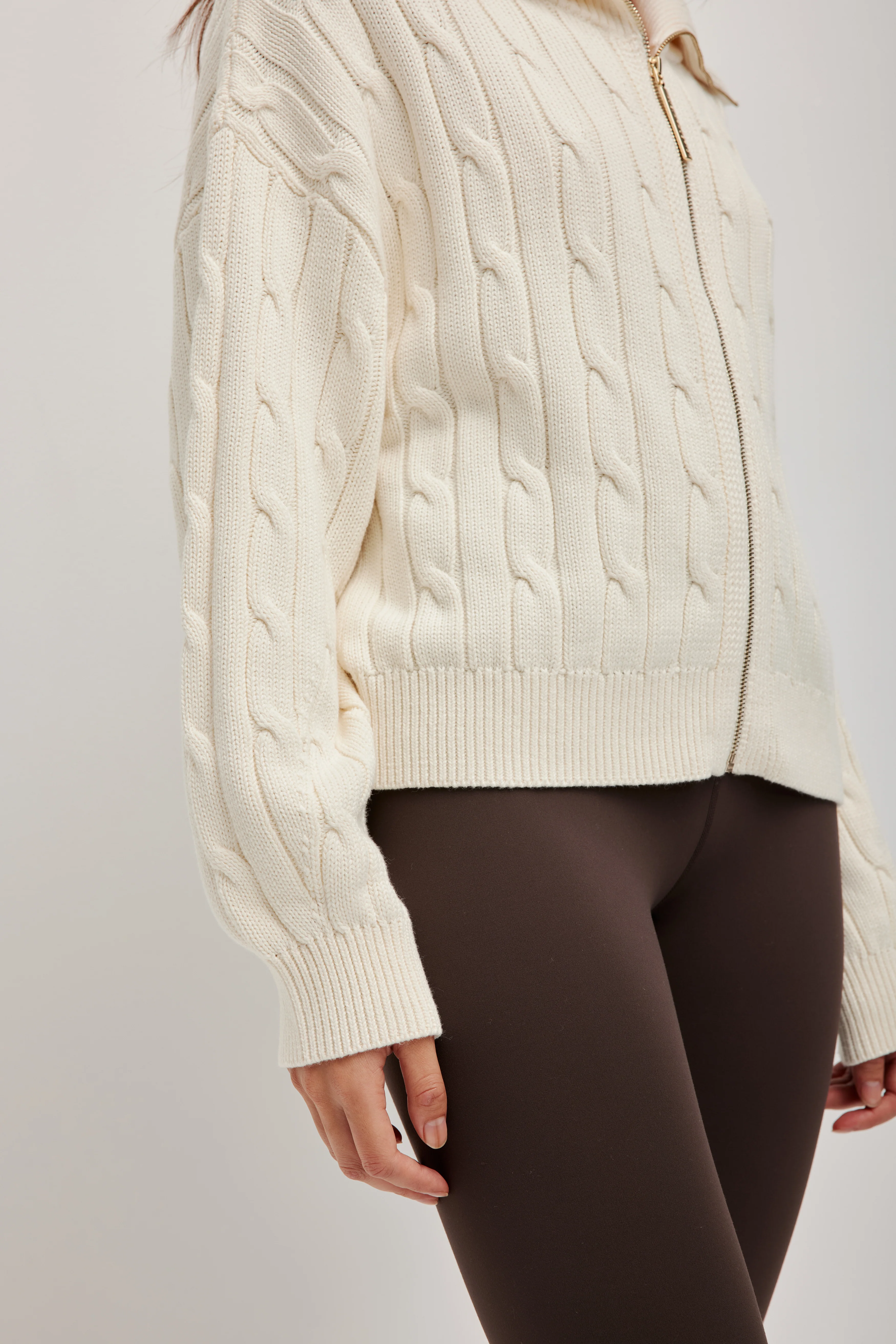Zip Knit Jacket