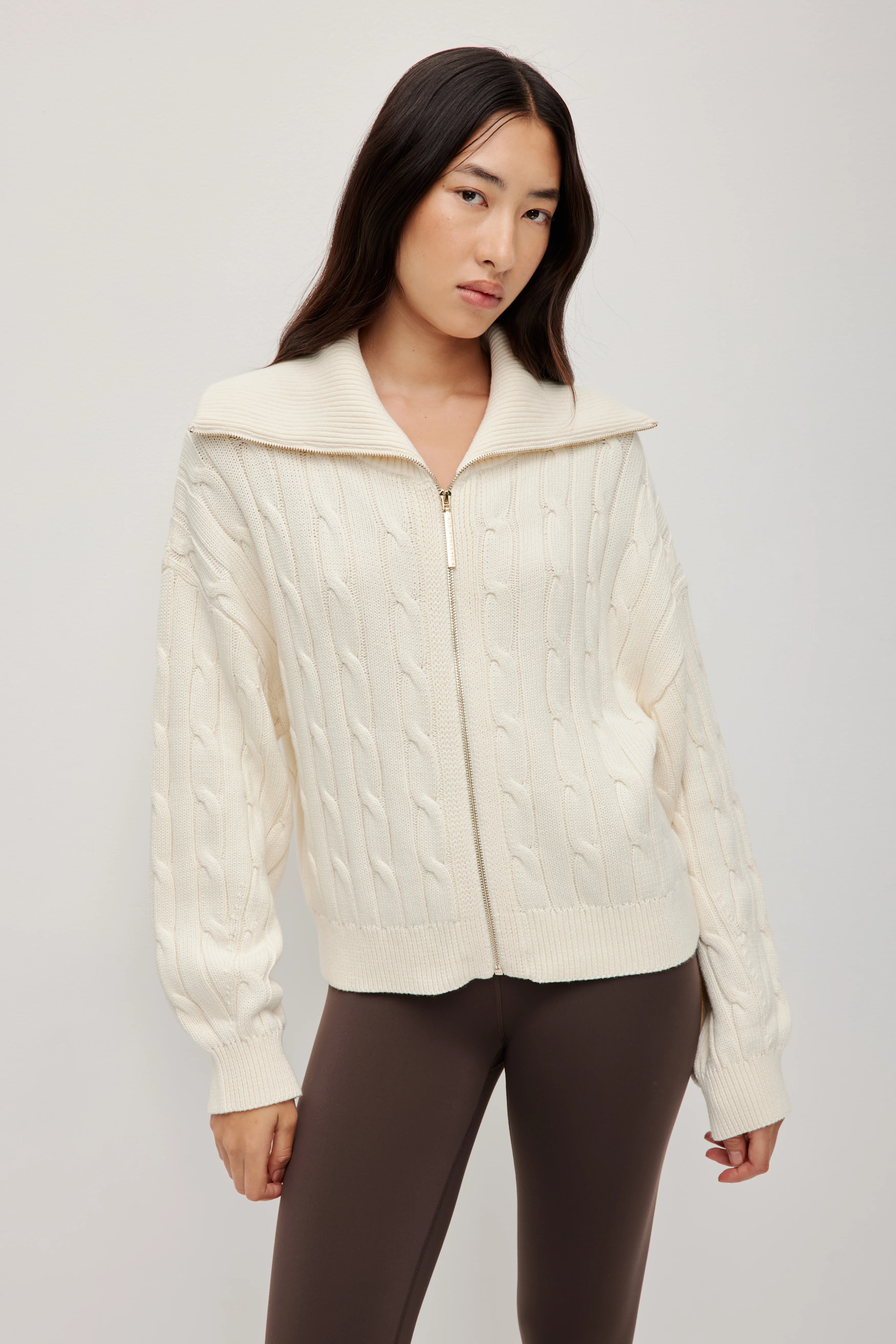 Zip Knit Jacket