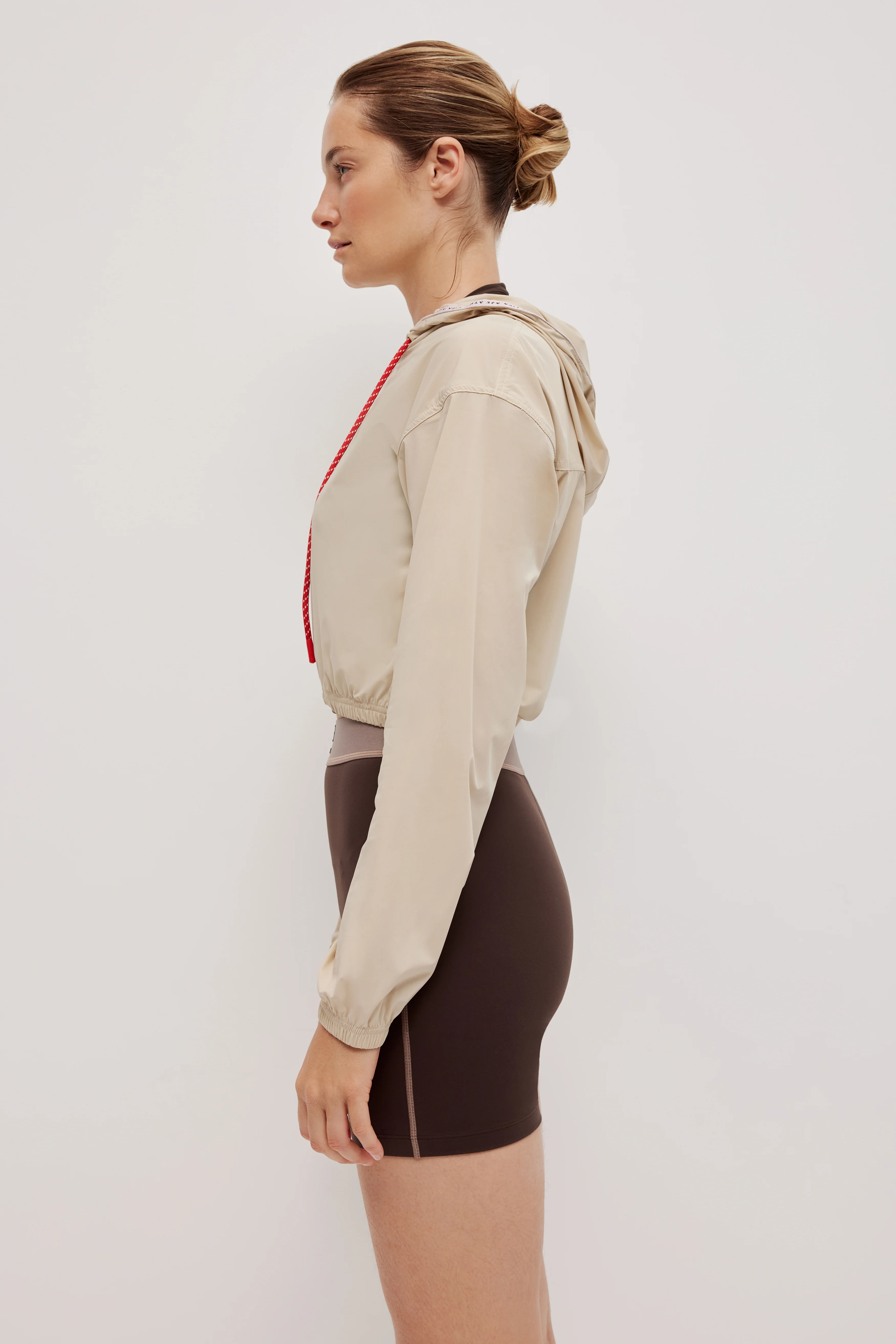 Crop Hood Spray Jacket 716