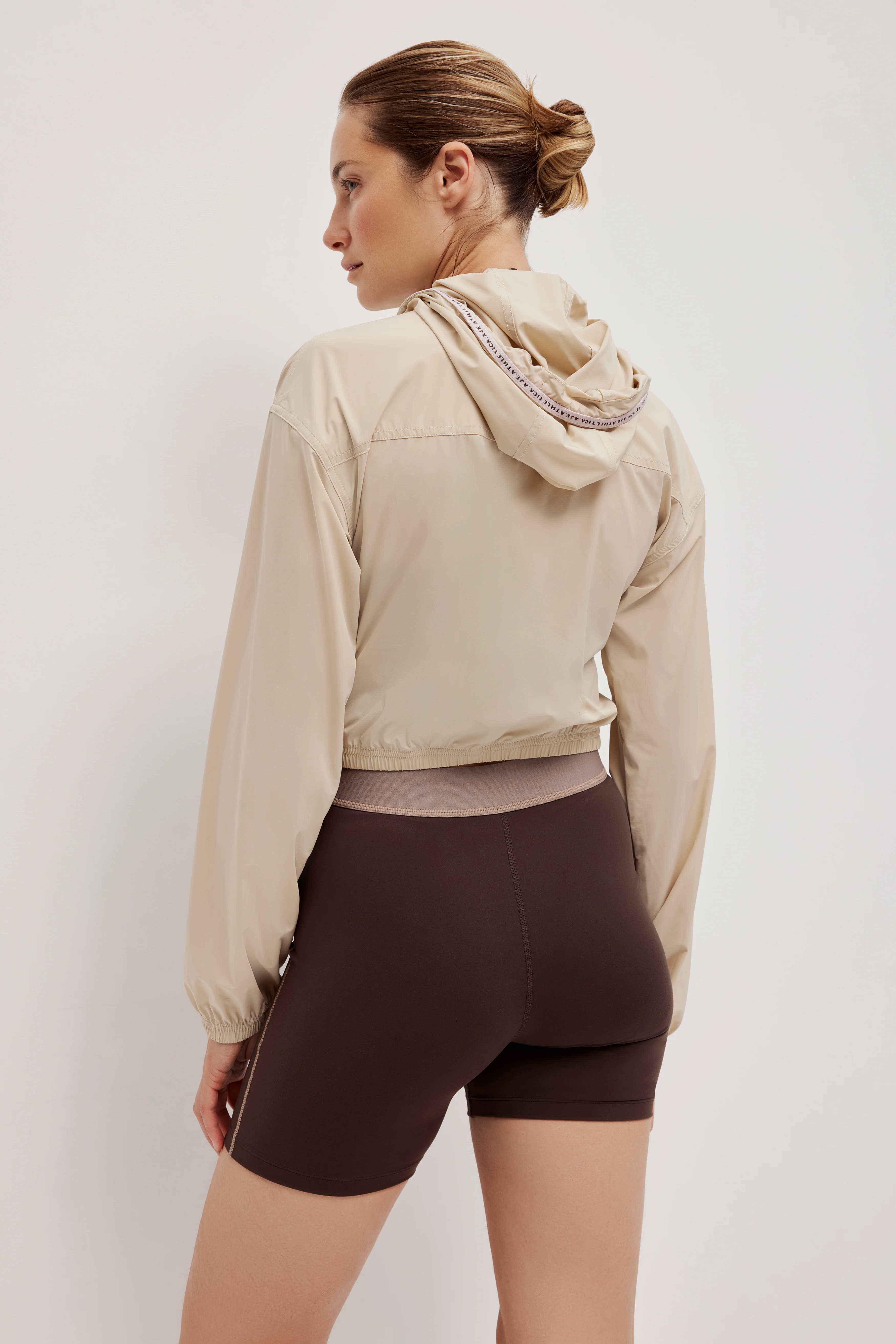 Crop Hood Spray Jacket 716