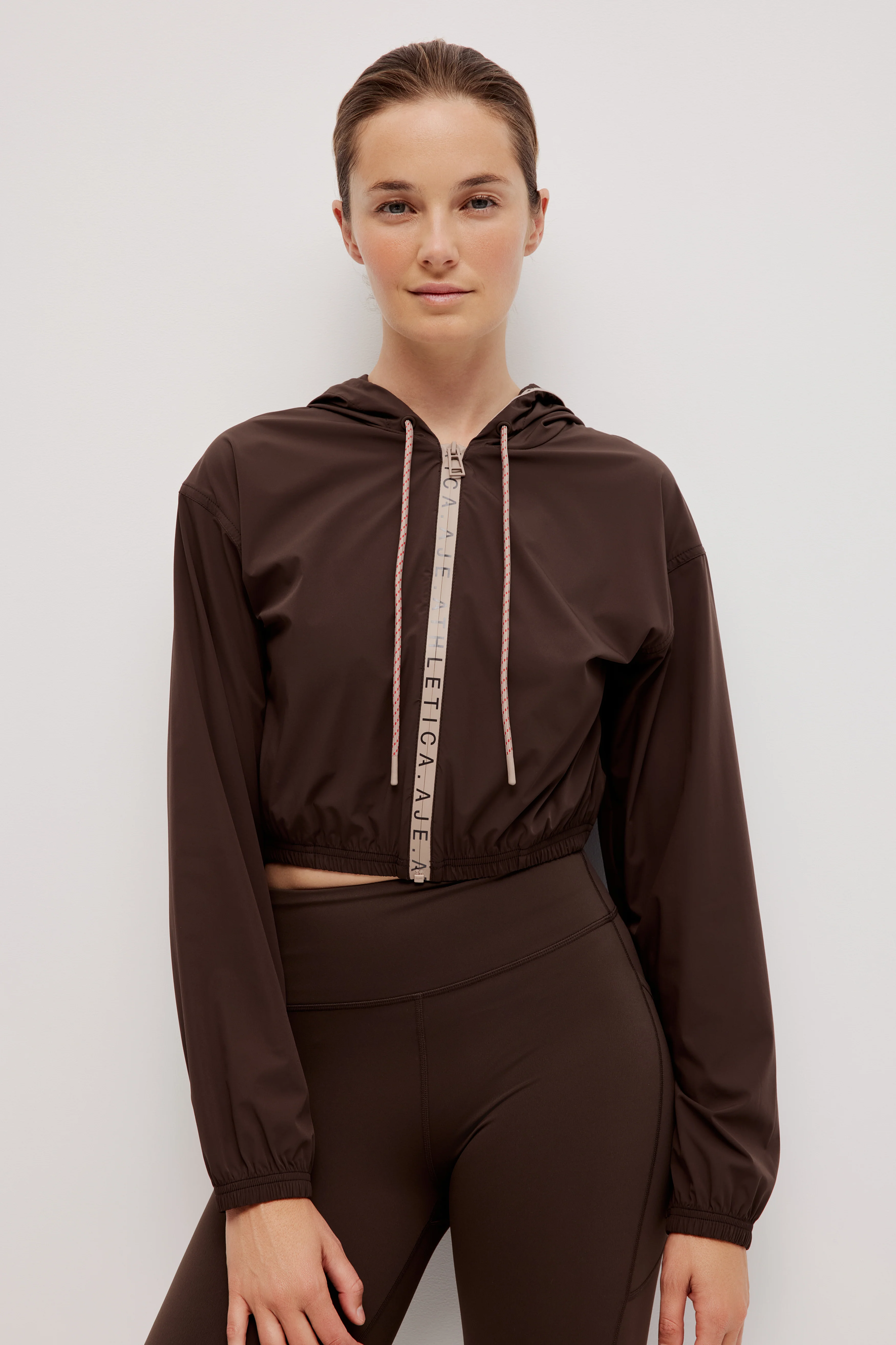Crop Hood Spray Jacket 716