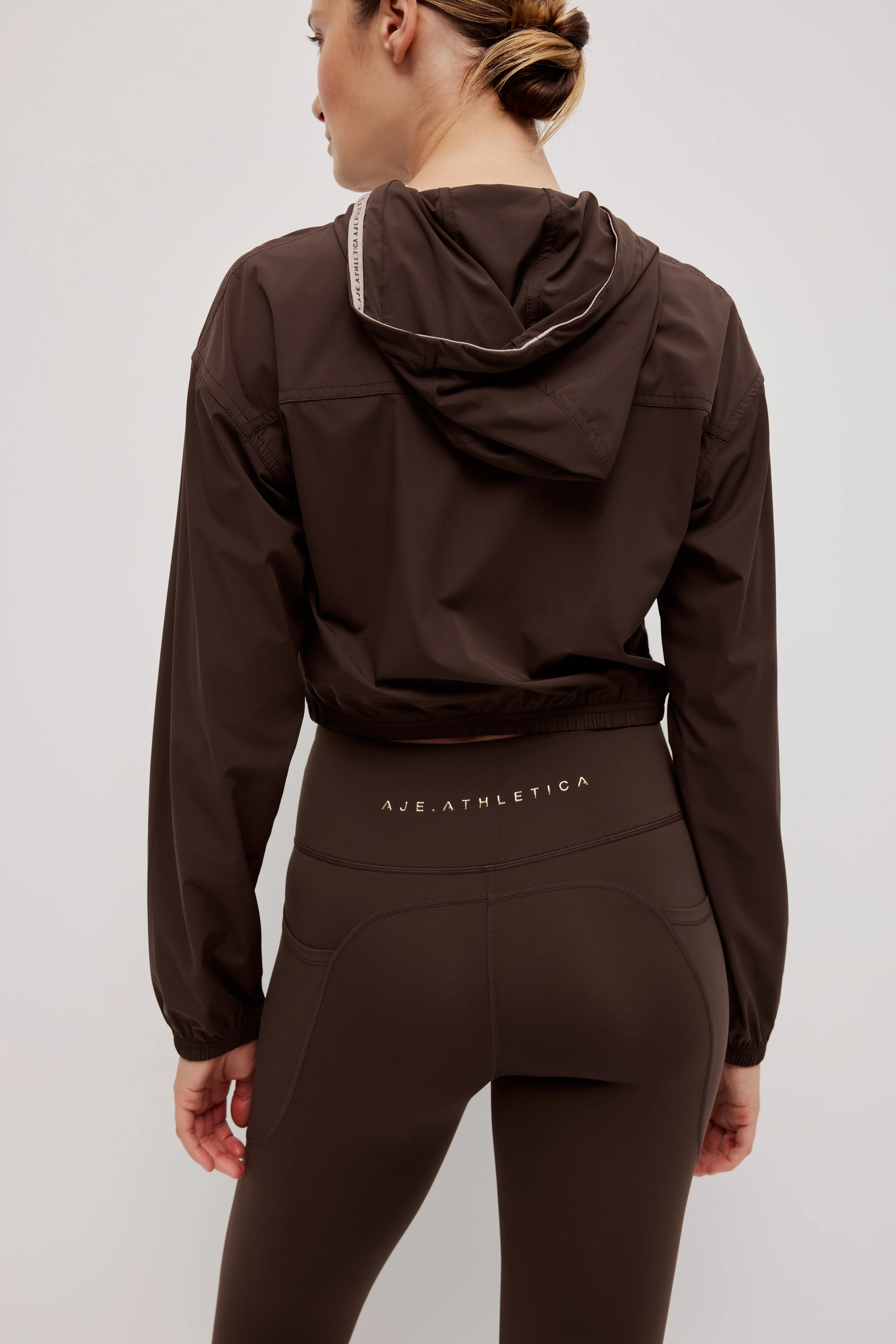 Crop Hood Spray Jacket 716