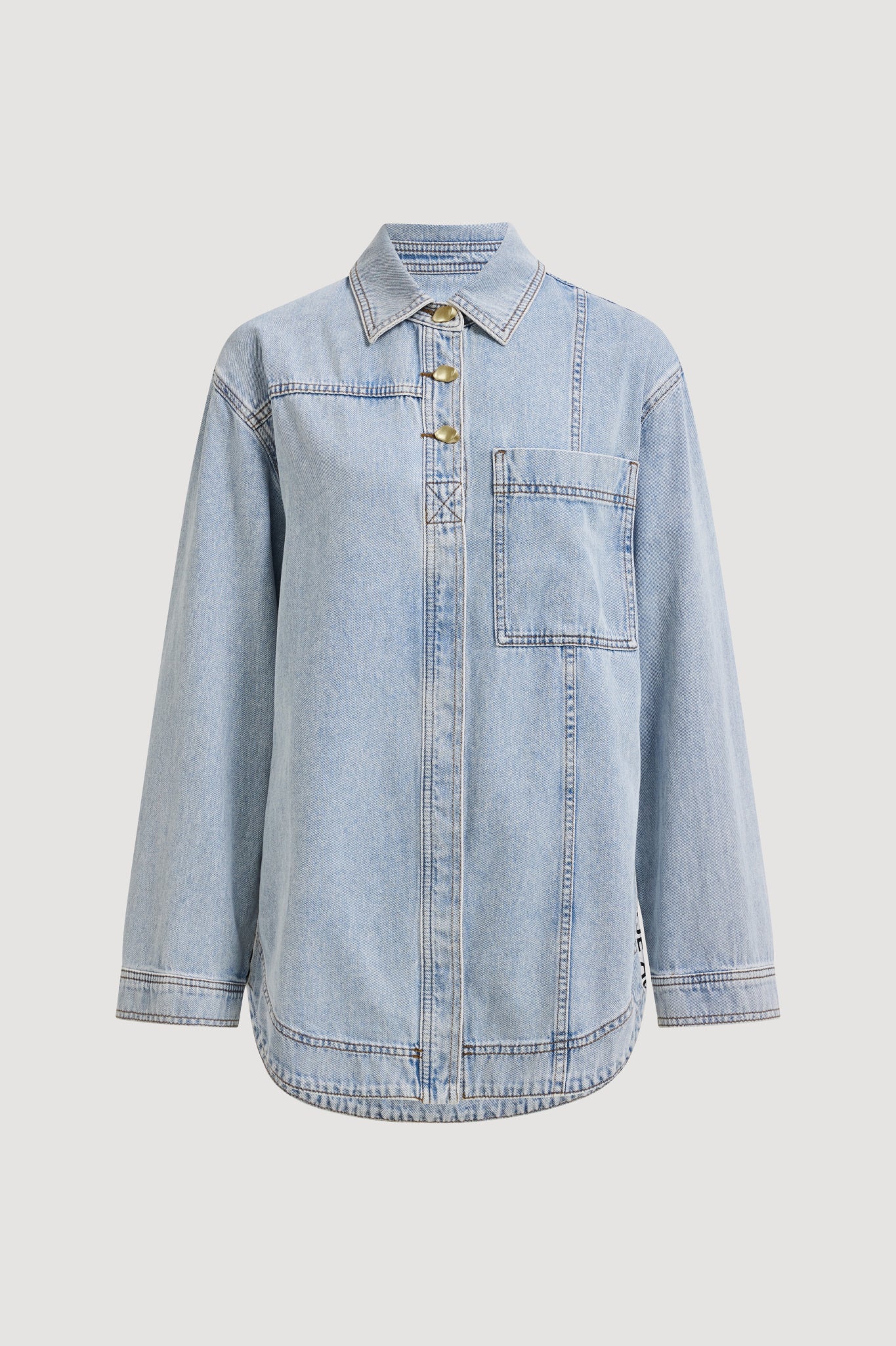 Corrie Denim Ls Shirt