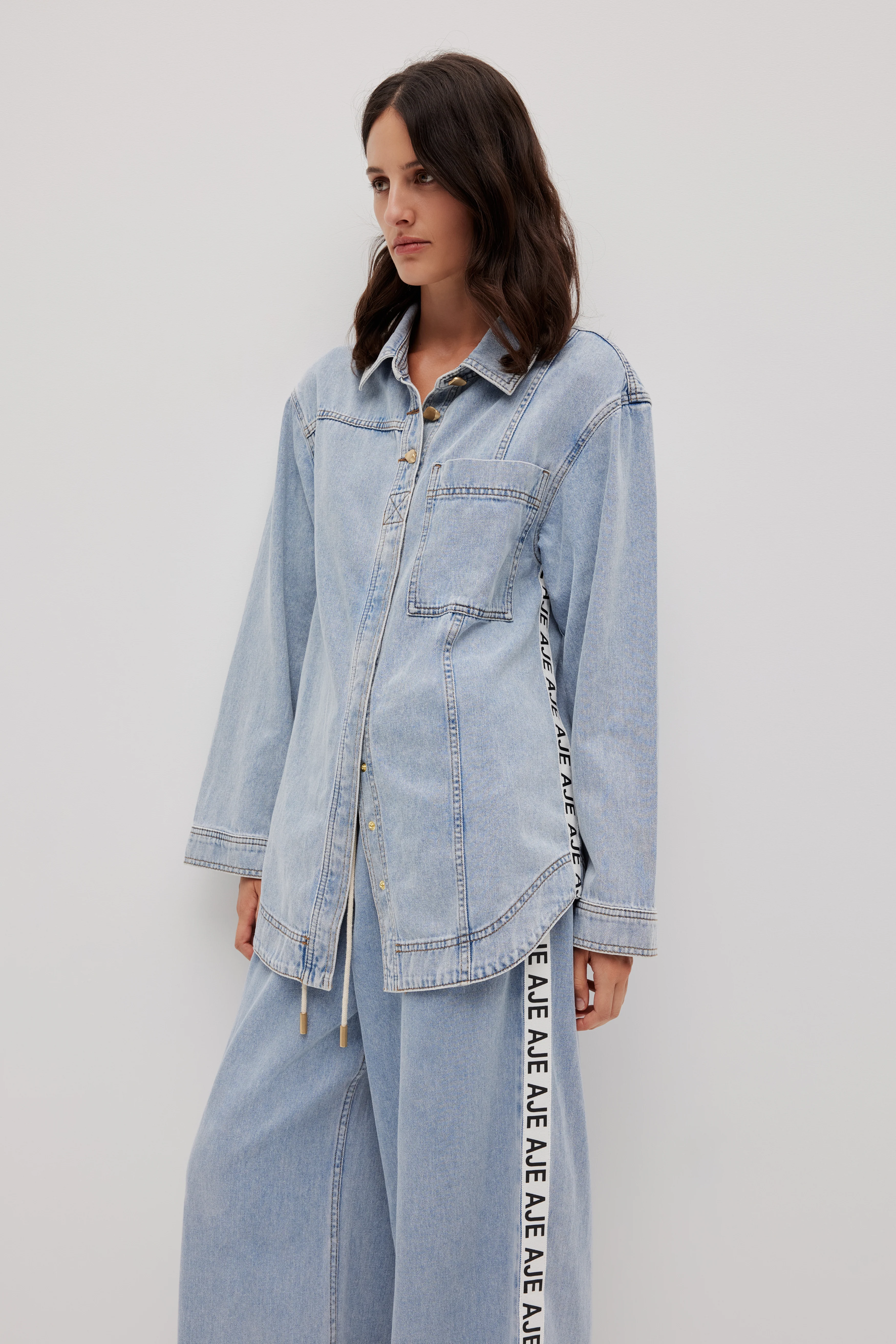 Corrie Denim Ls Shirt