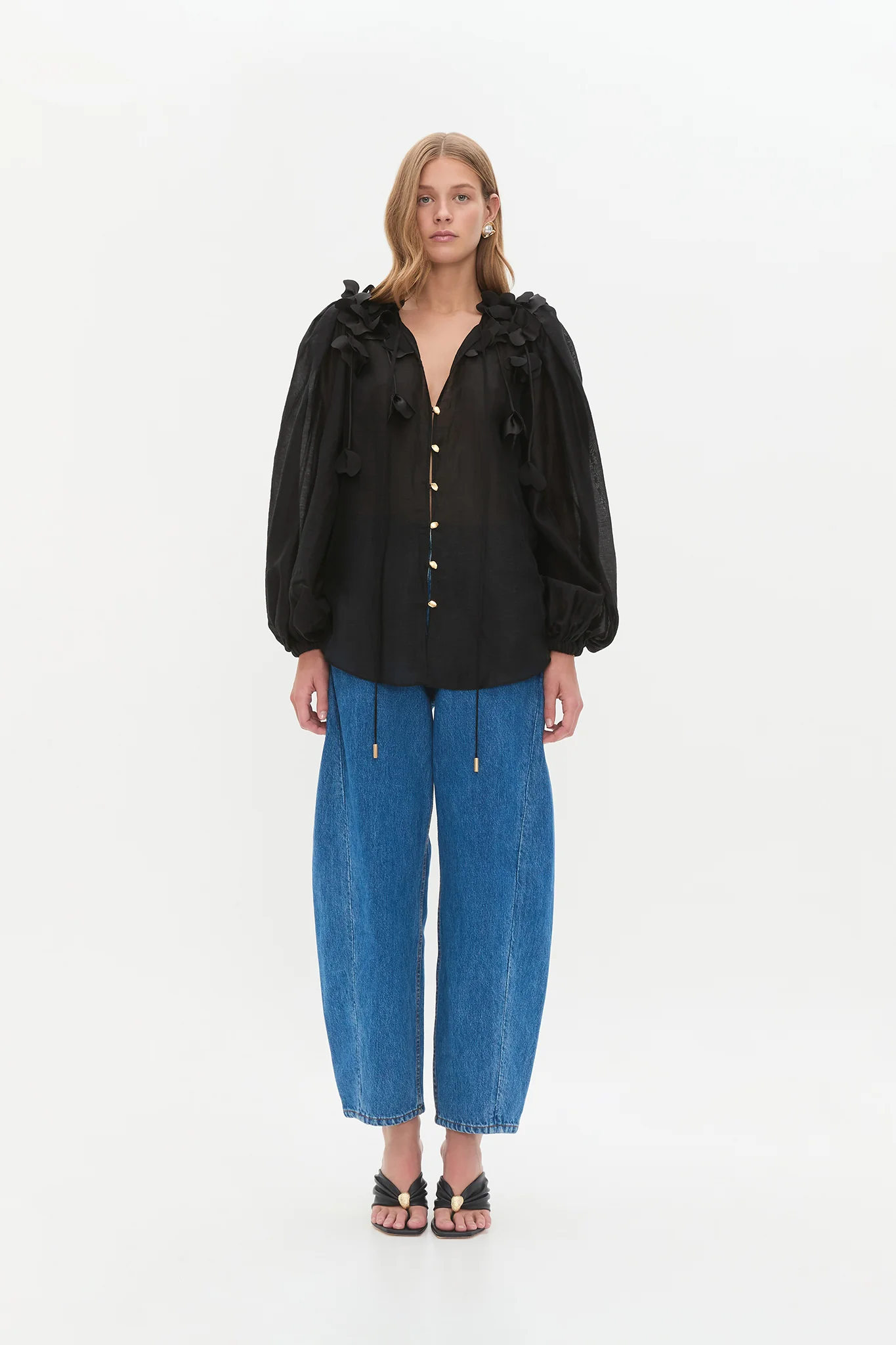 Camille Flower Blouse