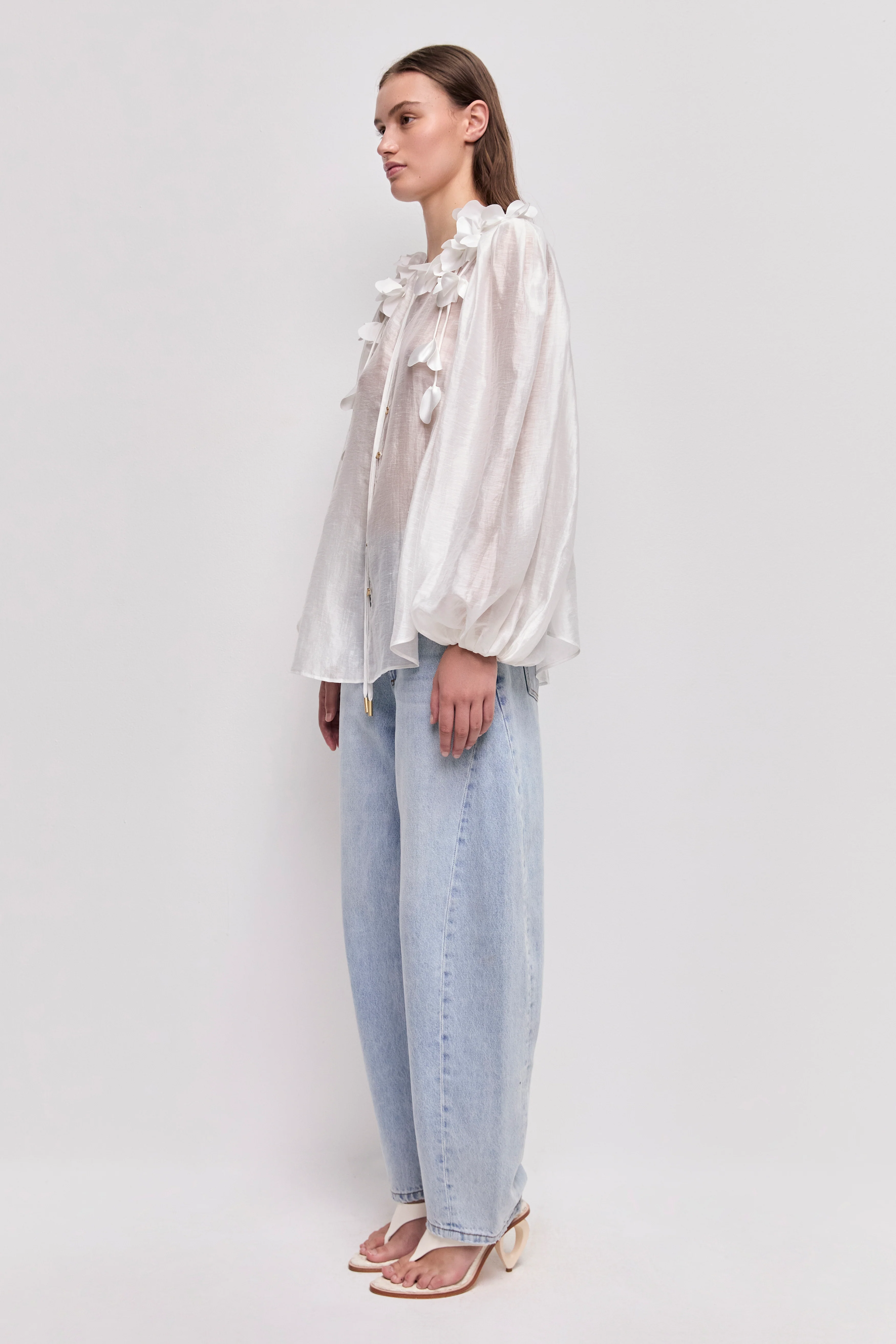 Camille Flower Blouse