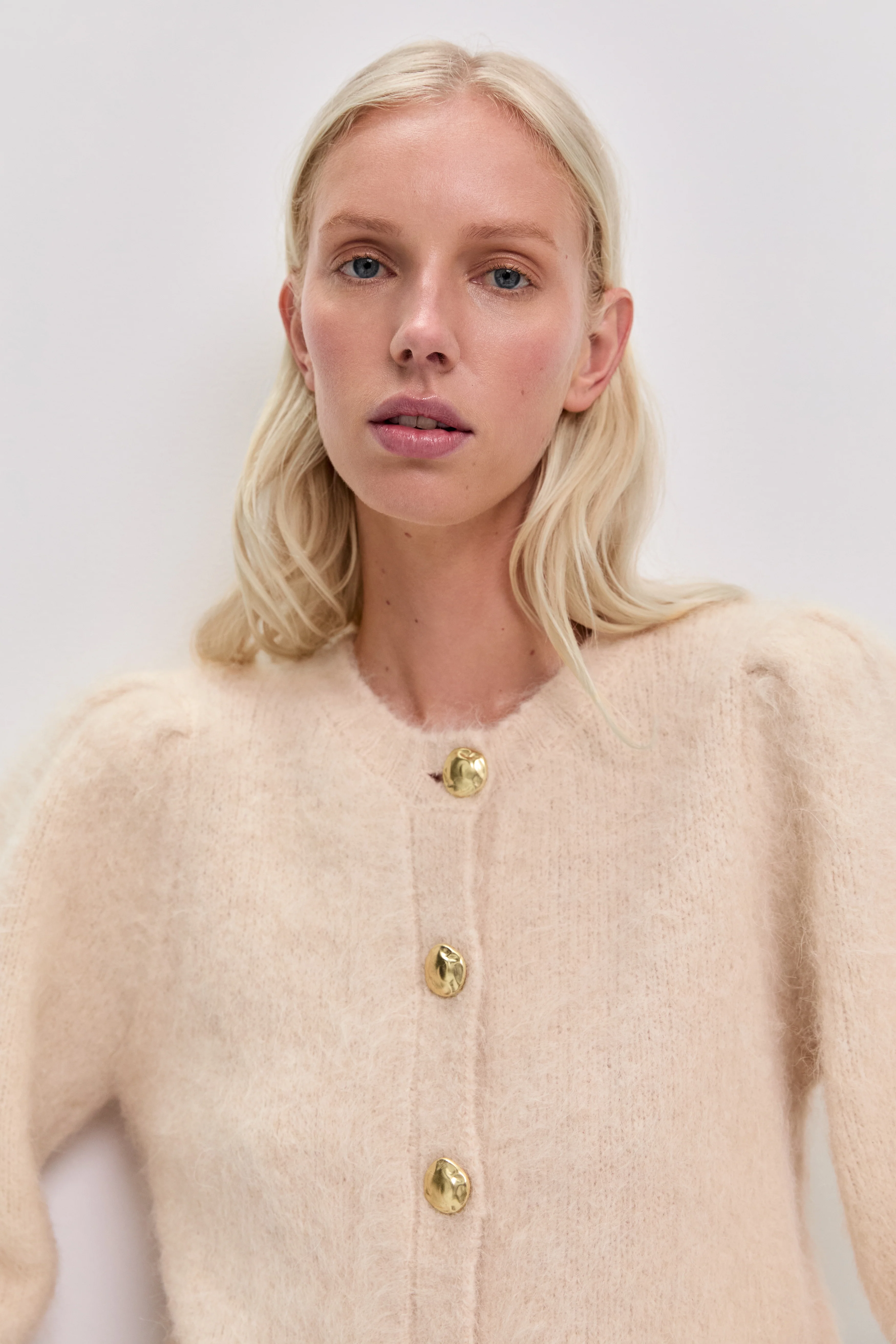 Renee Fluffy Cardigan