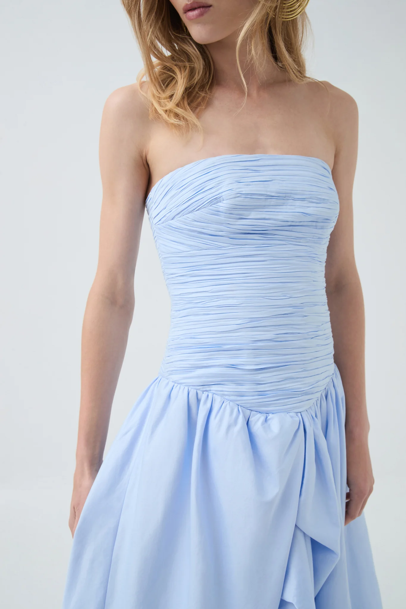 Violette Bubble Hem Maxi Drs