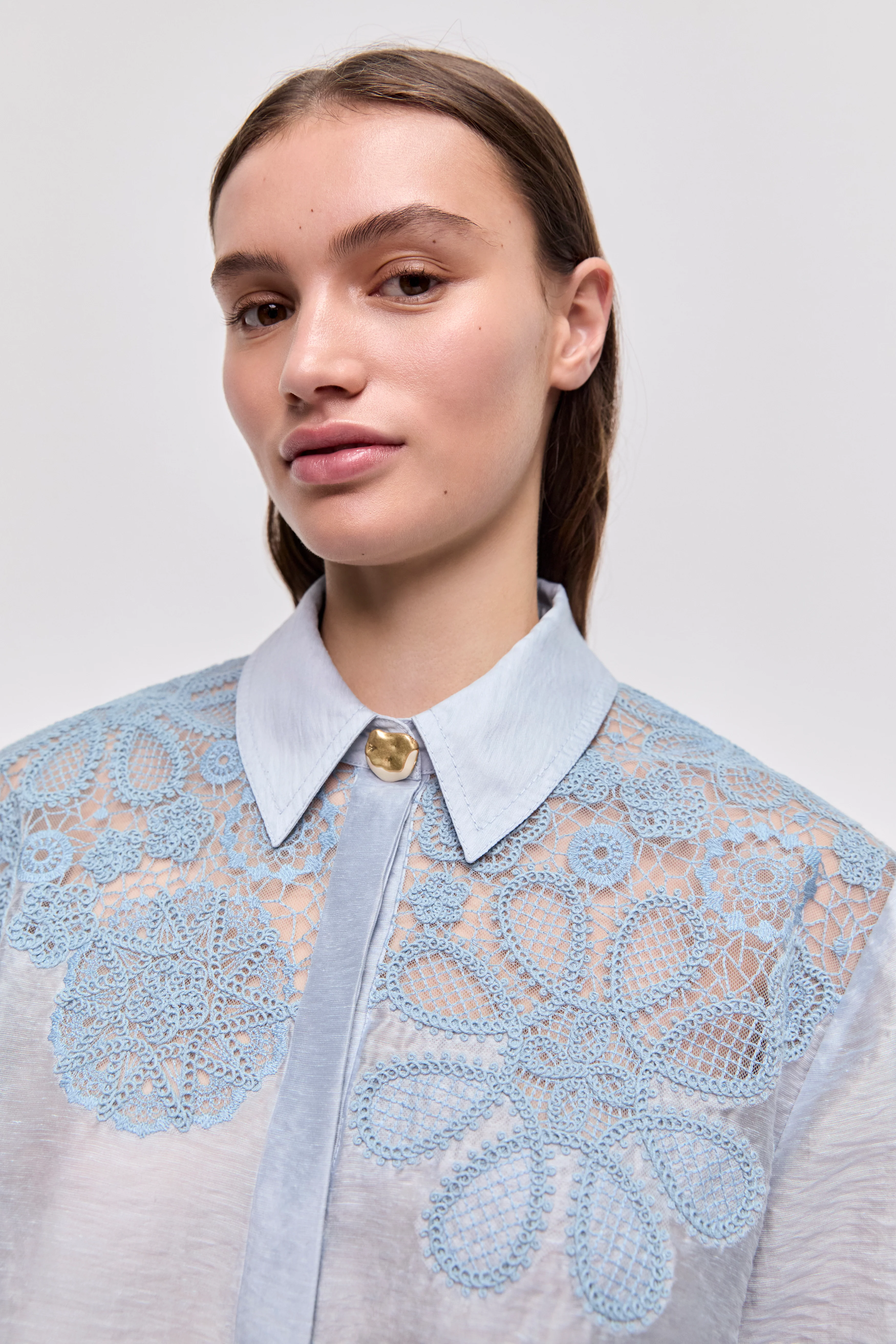 Gia Embroidered Shirt