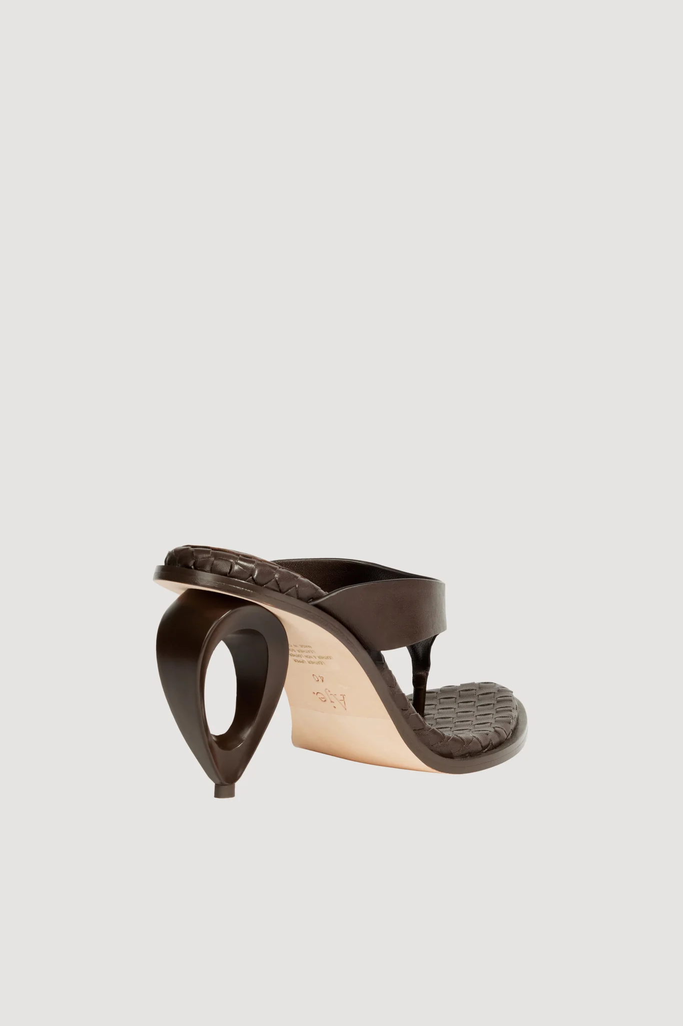 Eternal Sculptural Heel Sandal