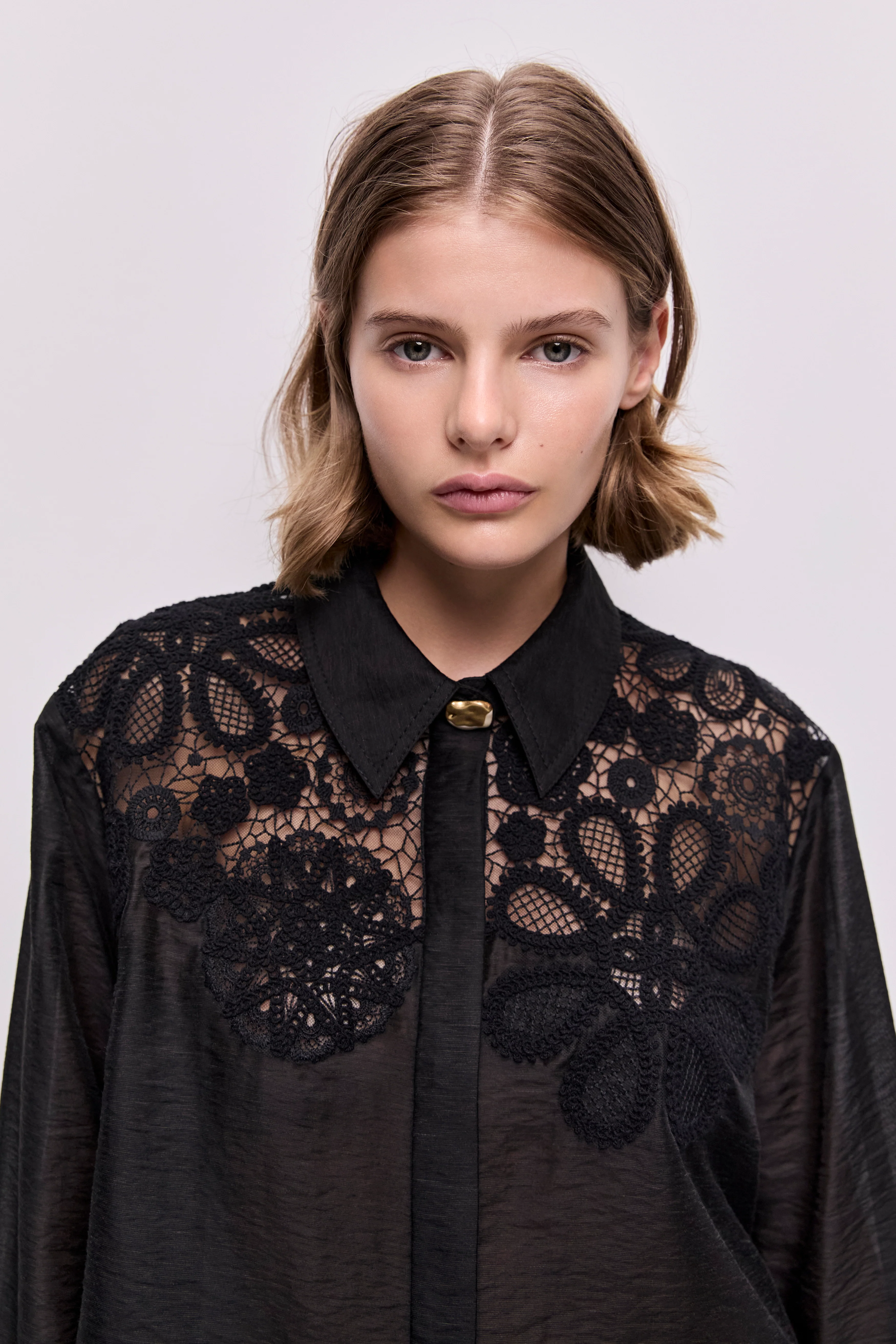 Gia Embroidered Shirt