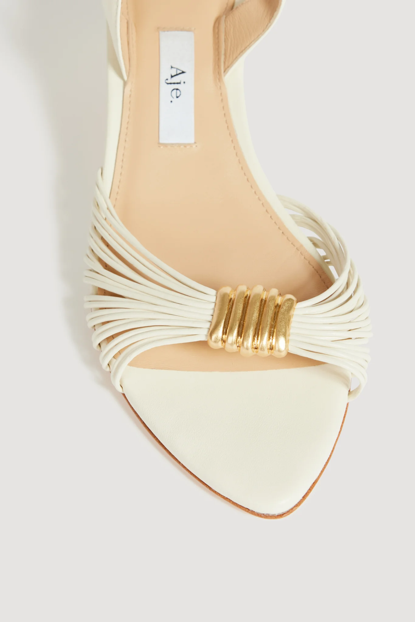 Liora Strappy Buckle Low Heel