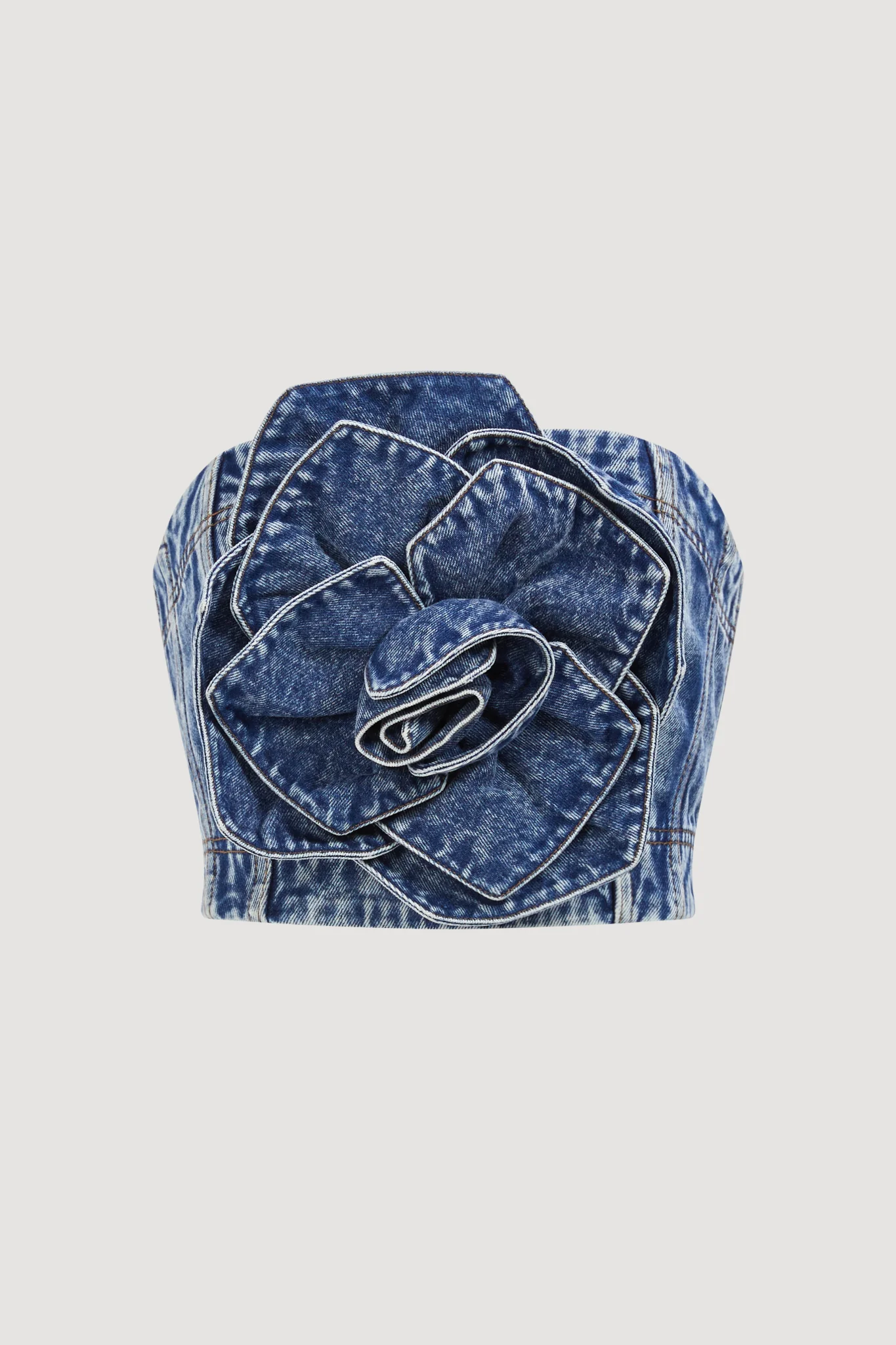 Angelina Denim Bustier