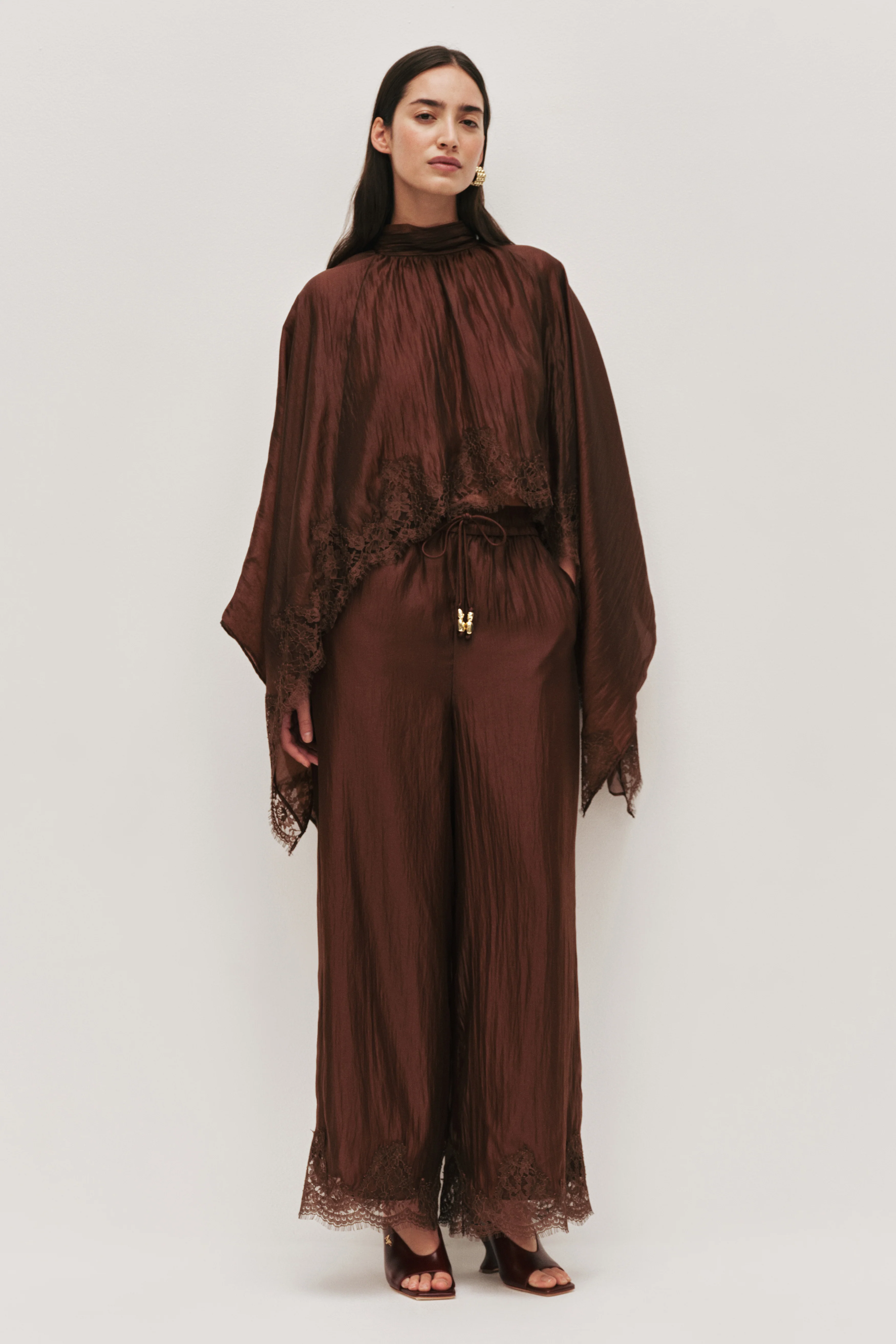 Ophelia Lace Cape