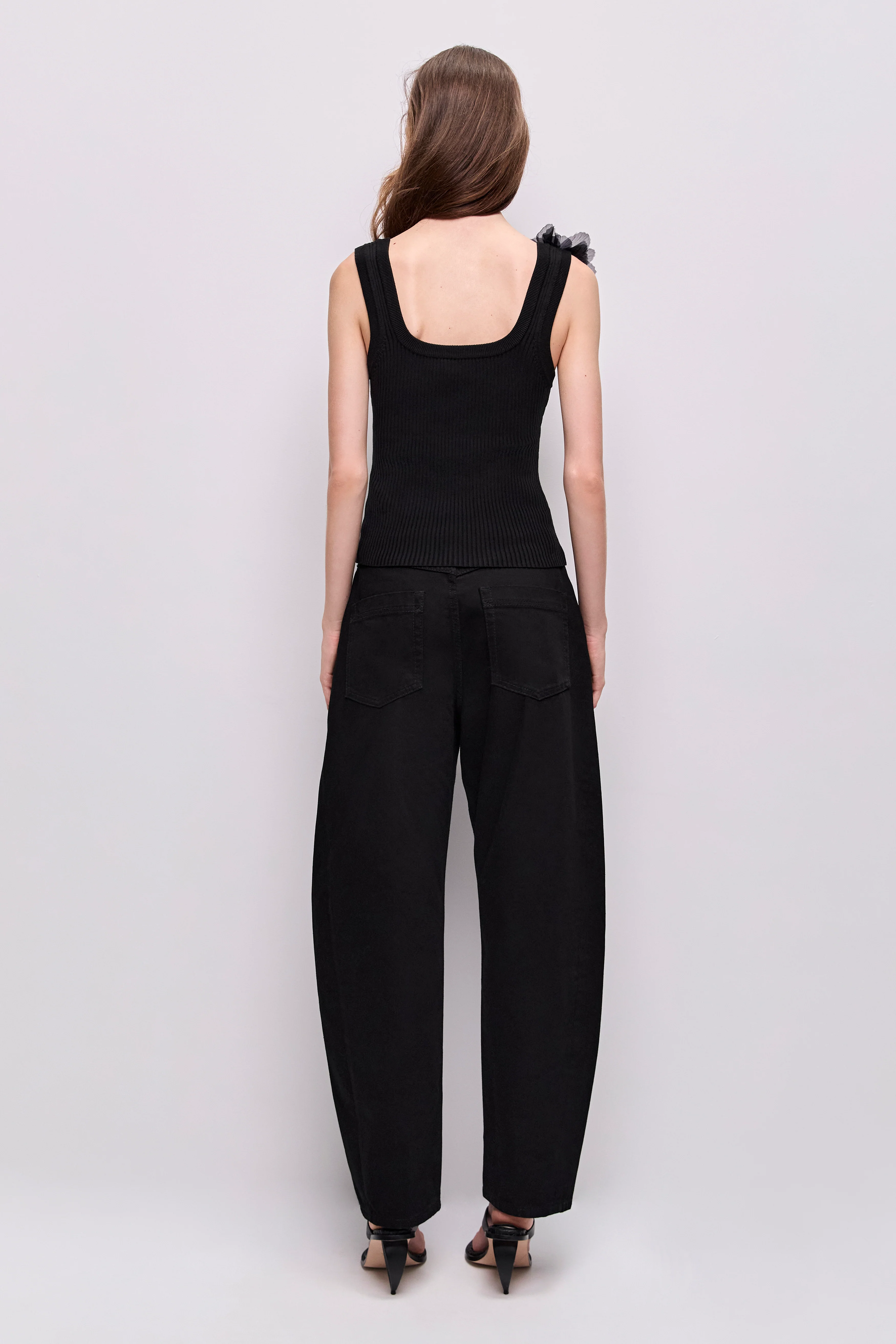 Pamela Flower Knit Tank