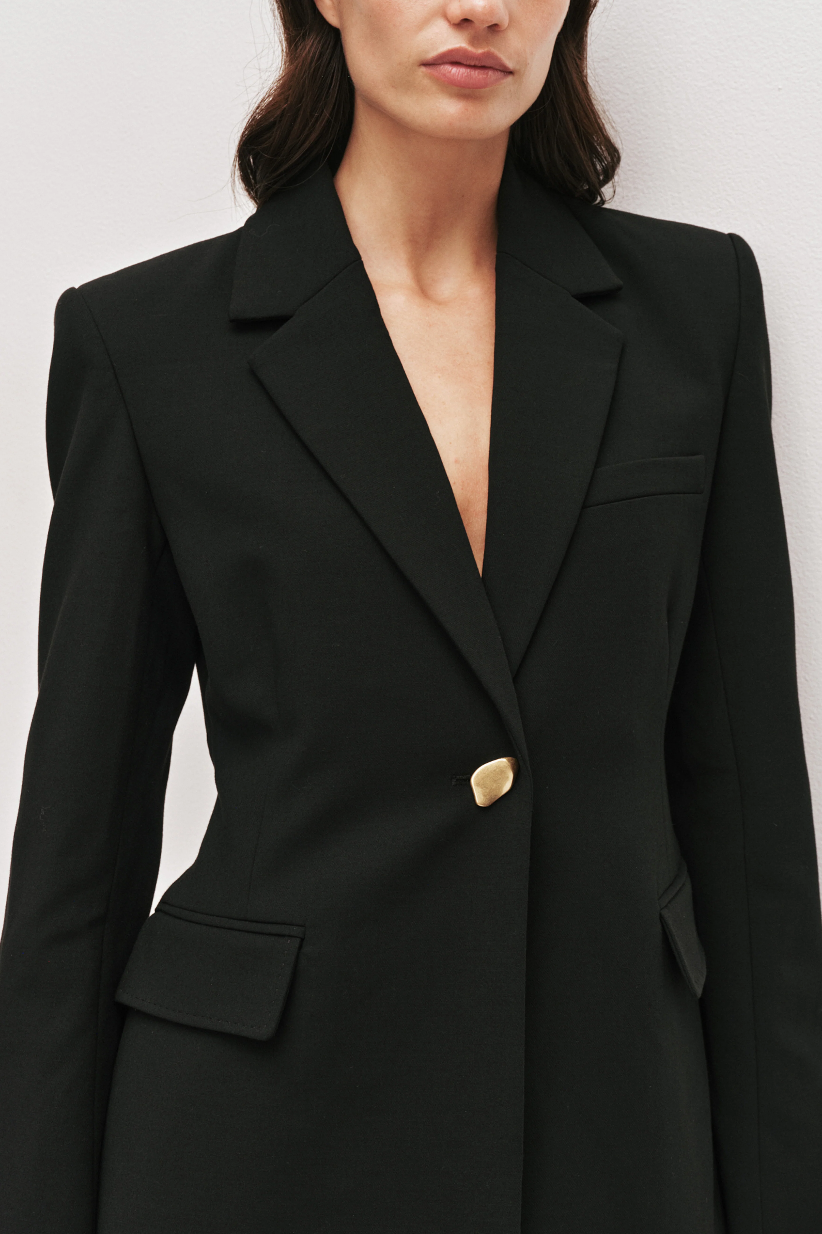 Simone Pleated Back Blazer