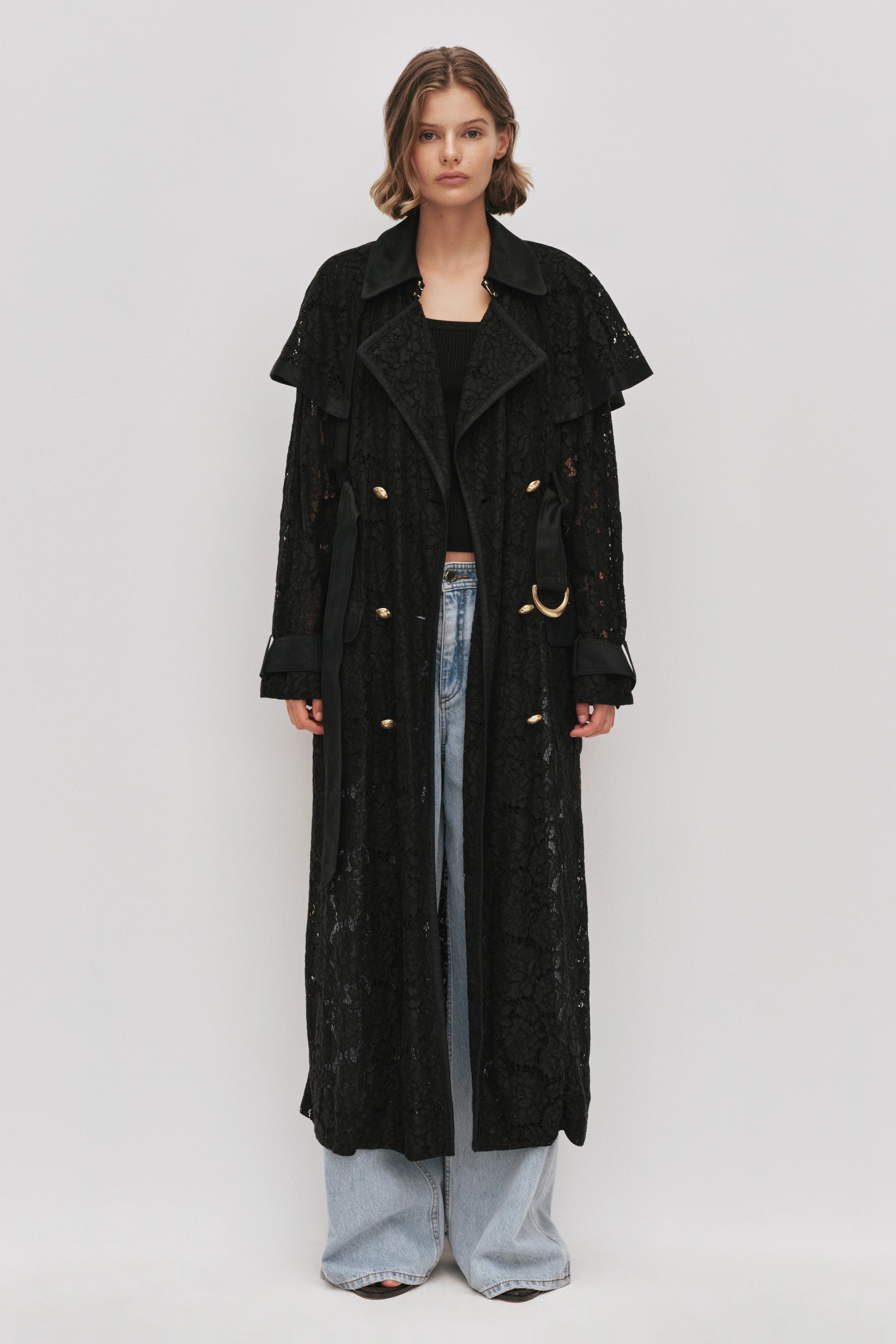 Mystic Lace Trench