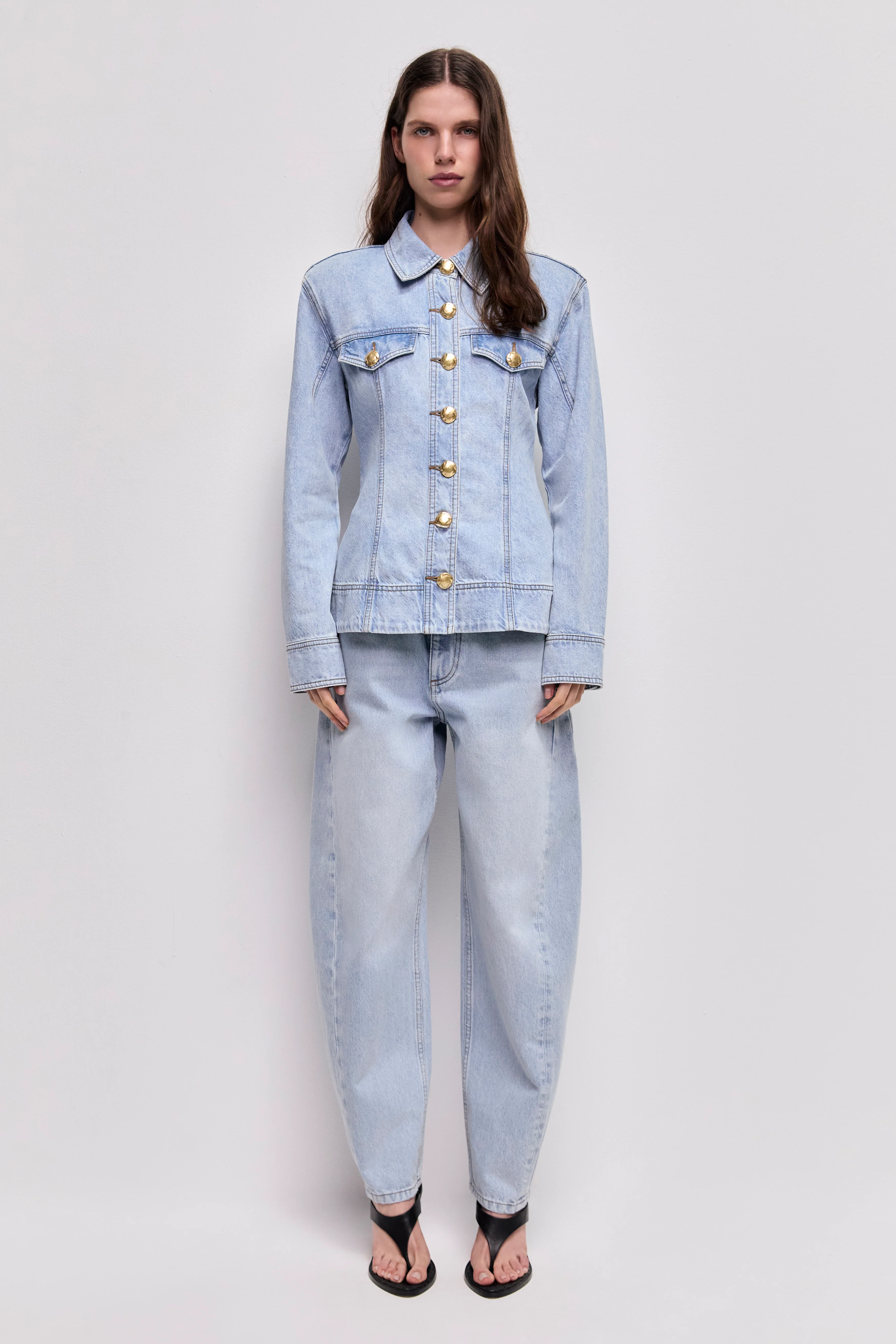 3319-tia-fitted-denim-shirt-1.webp Tia Fitted Denim Shirt