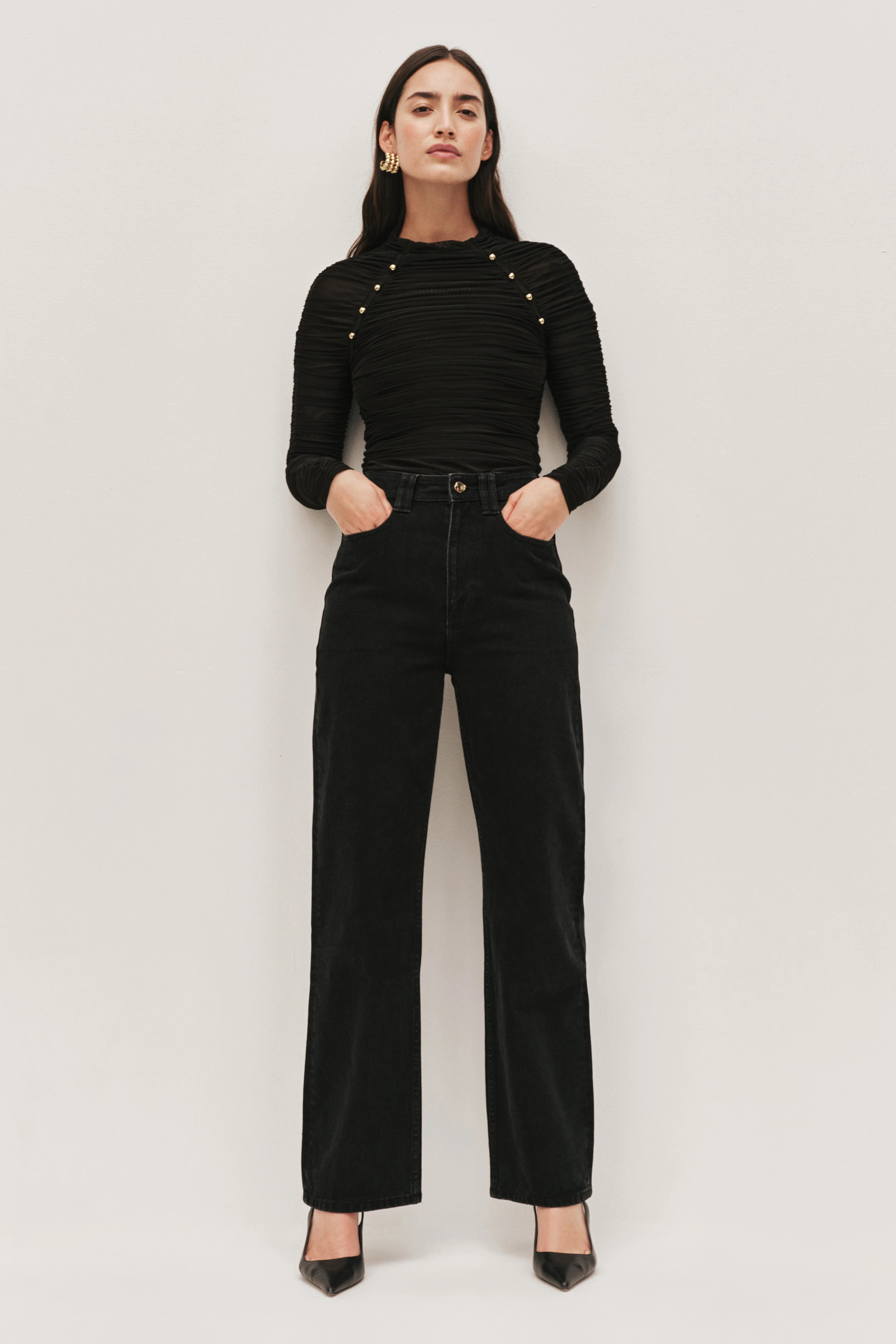 3678-carline-gathered-mesh-top-5.webp Carline Gathered Mesh Top