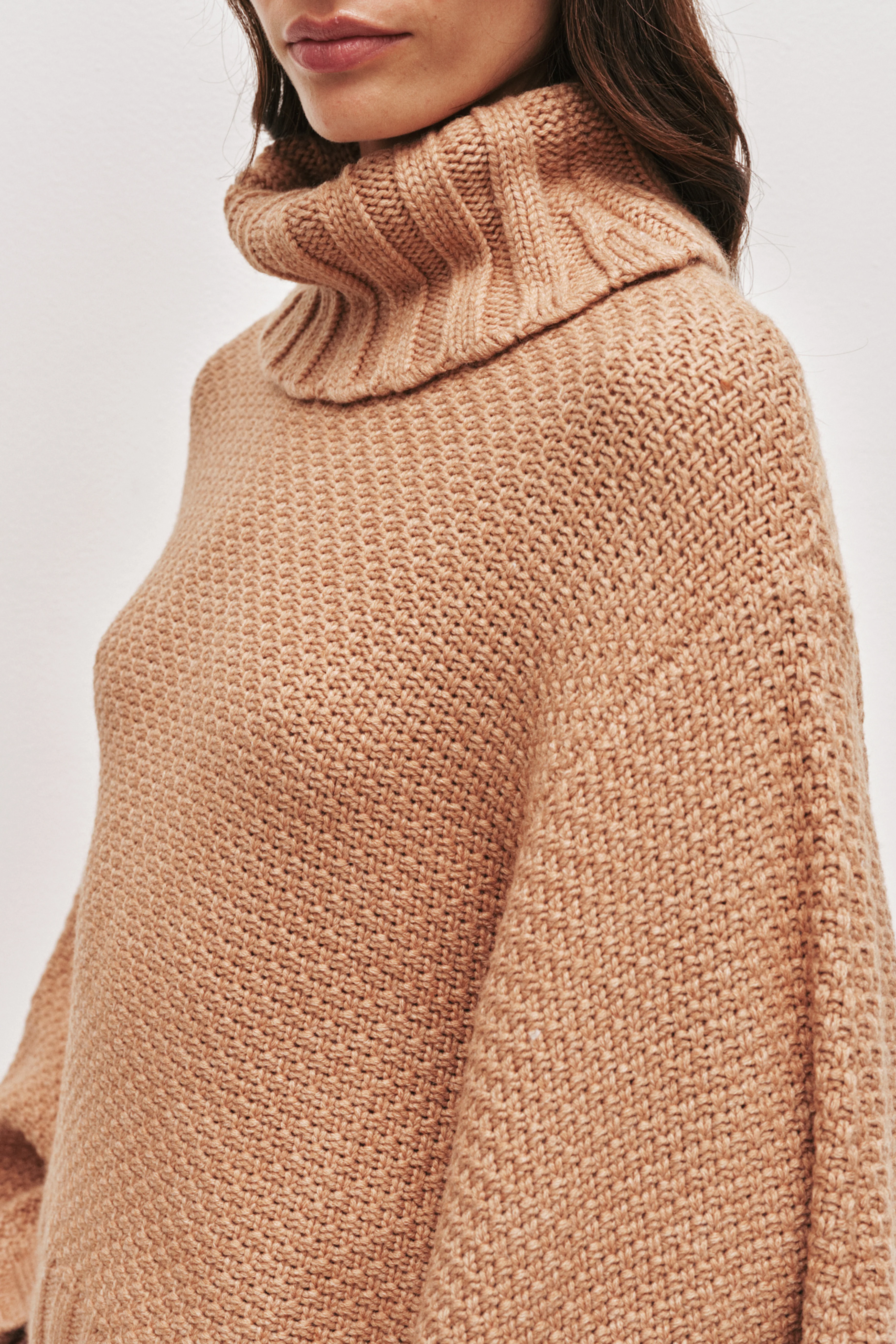 Mirila Cape Knit Top