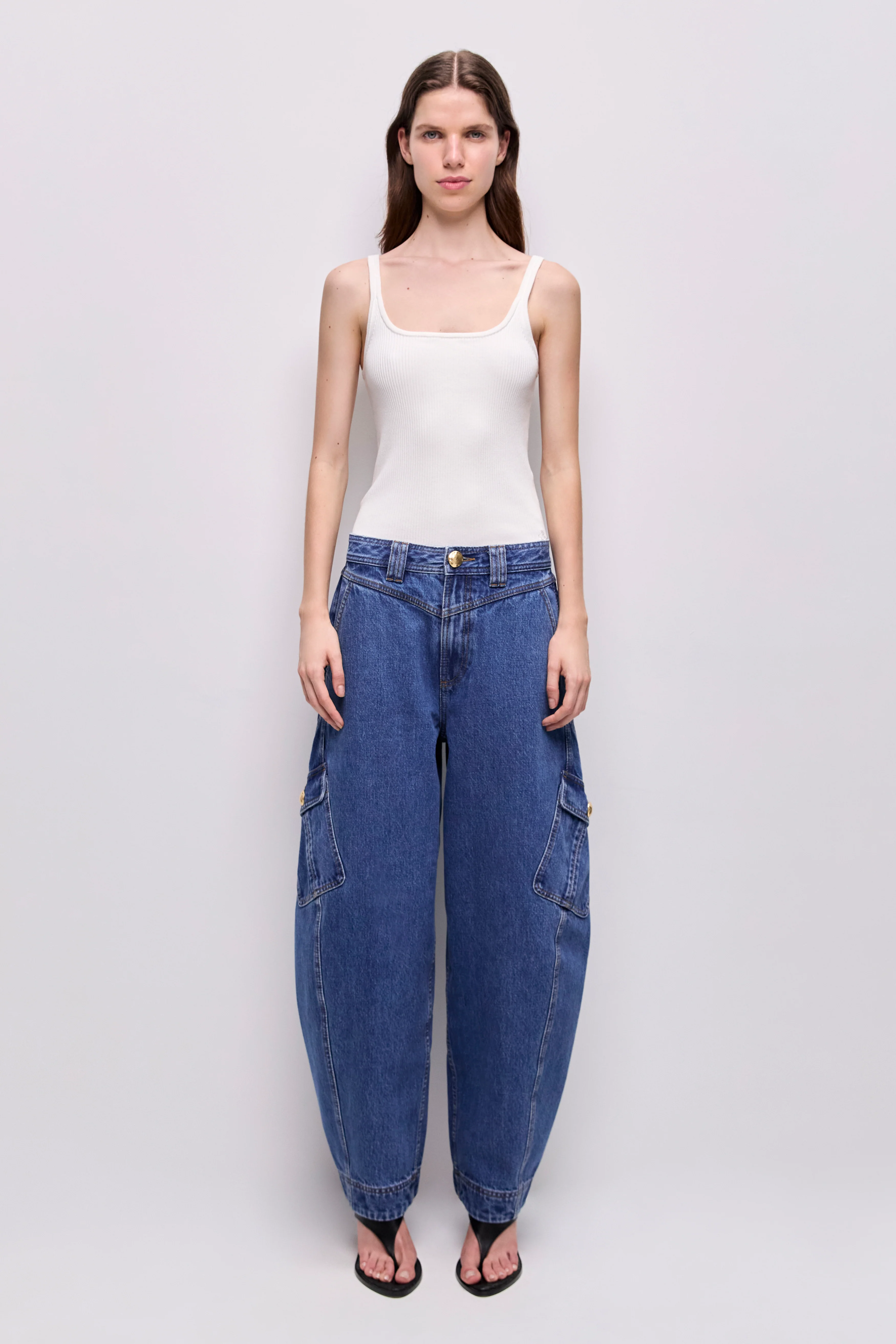 Loxley Cargo Barrel Jean