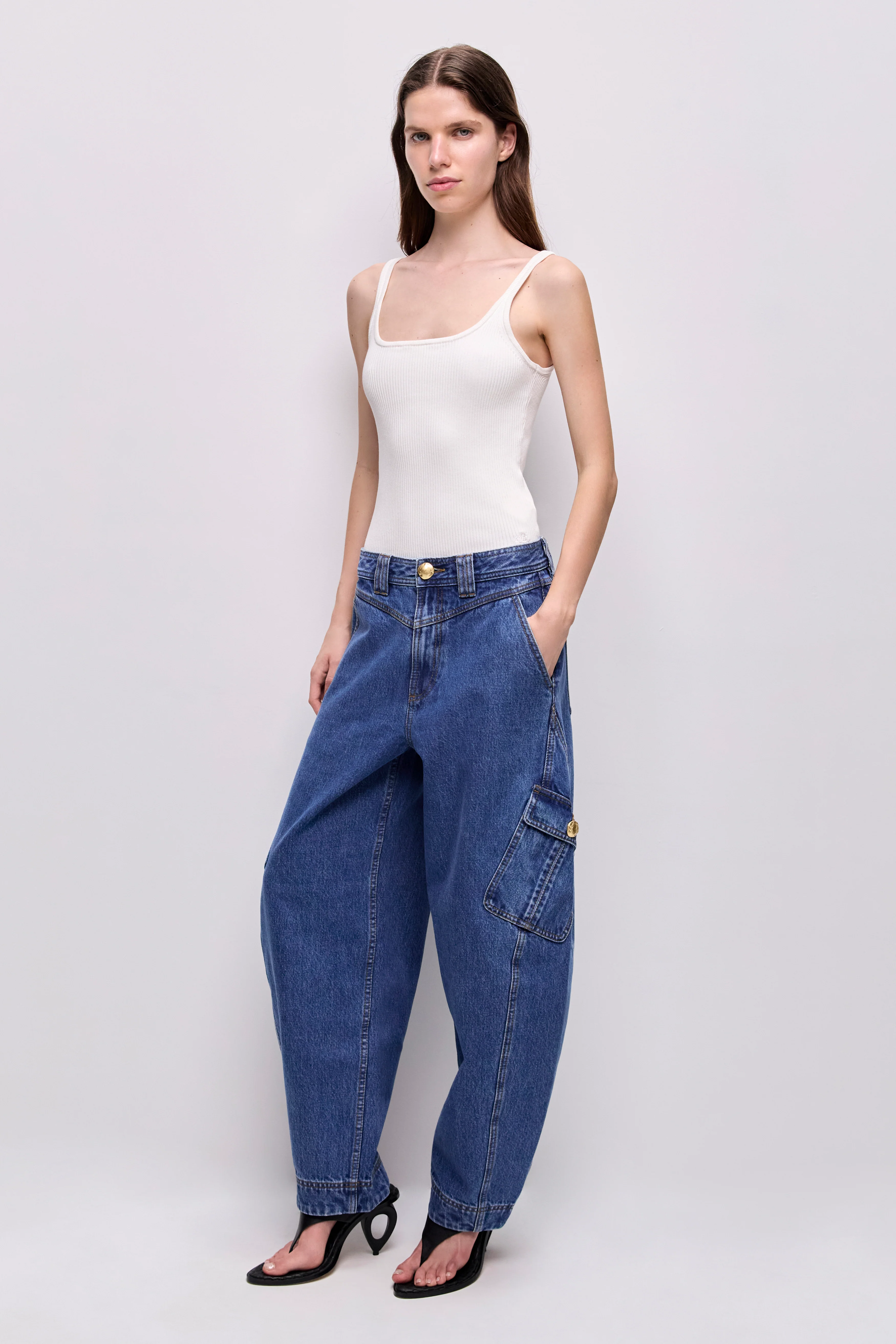 Loxley Cargo Barrel Jean