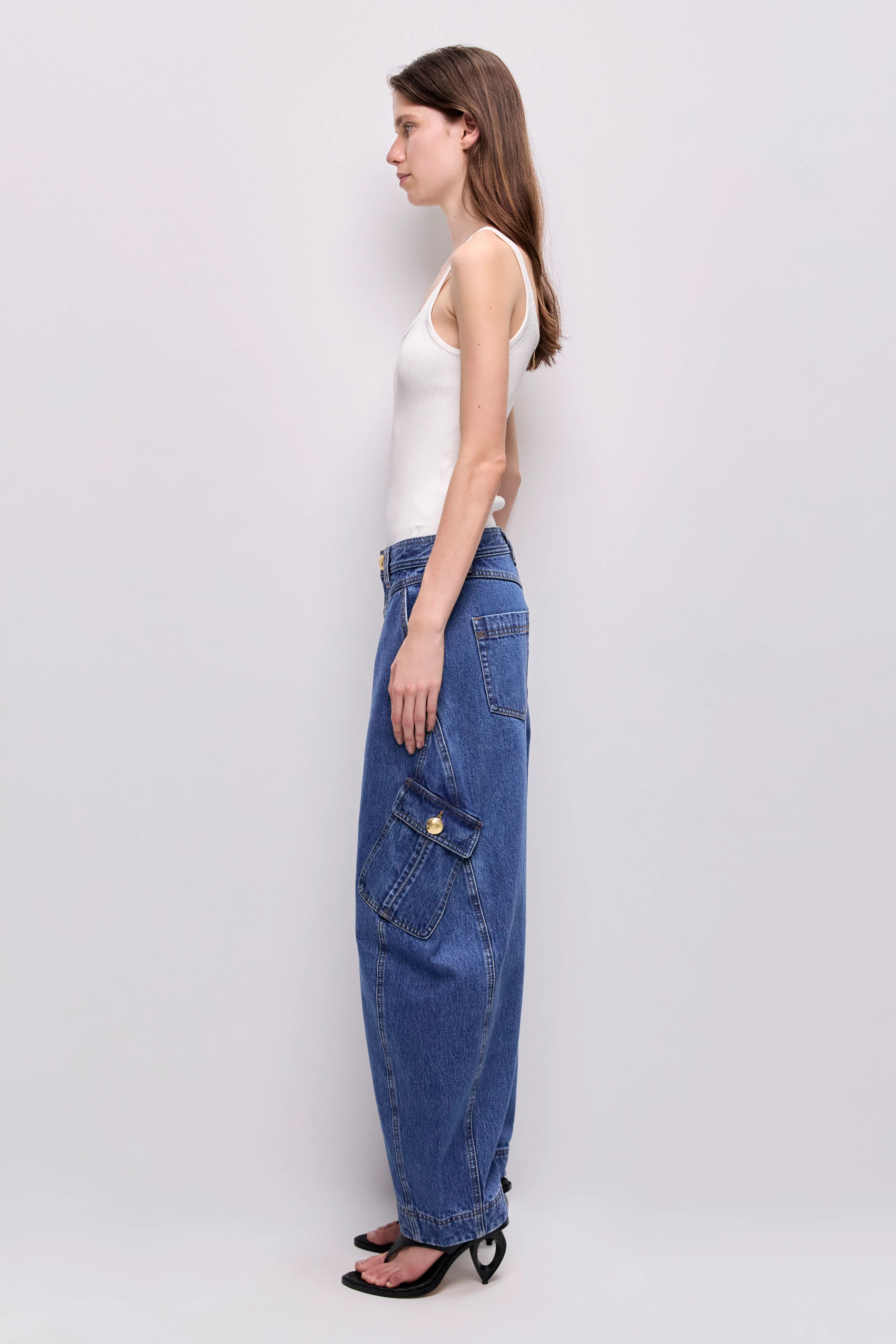 Loxley Cargo Barrel Jean