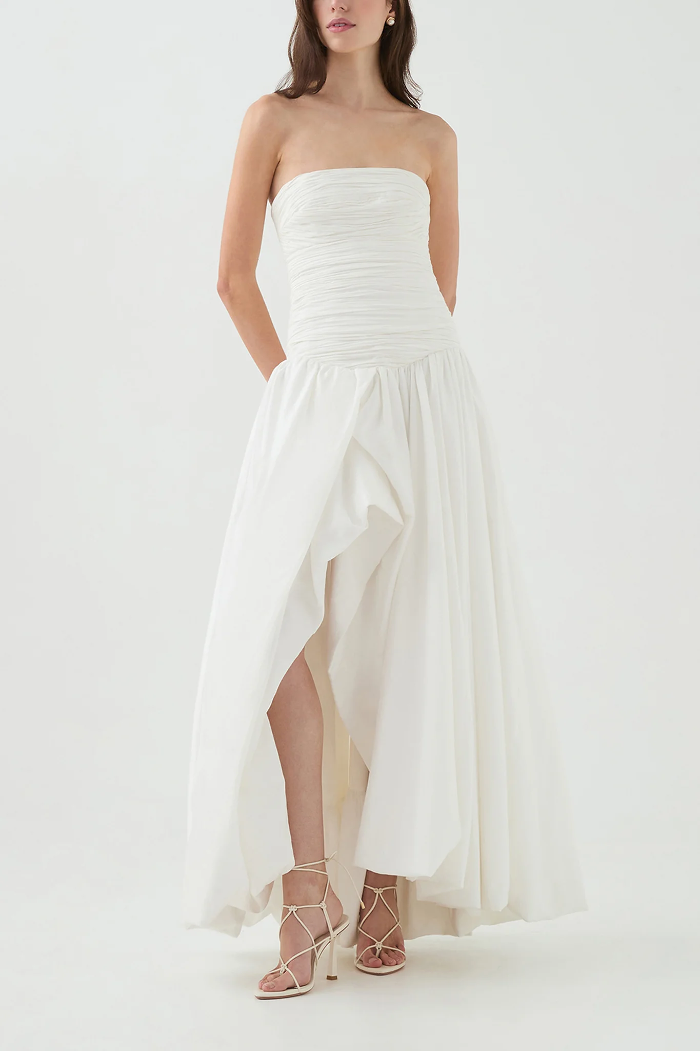 Violette Bubble Hem Maxi Drs