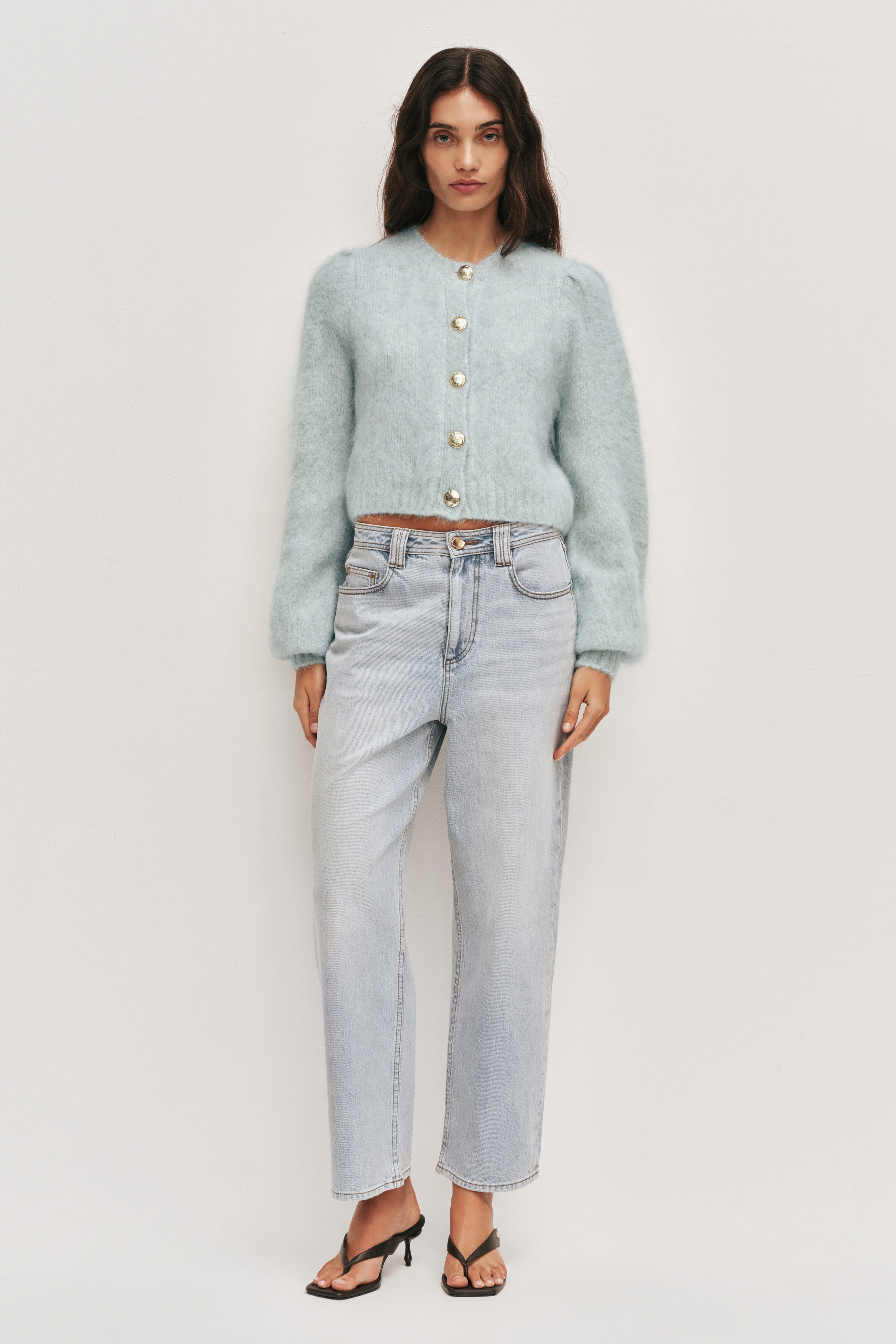 Renee Fluffy Cardigan