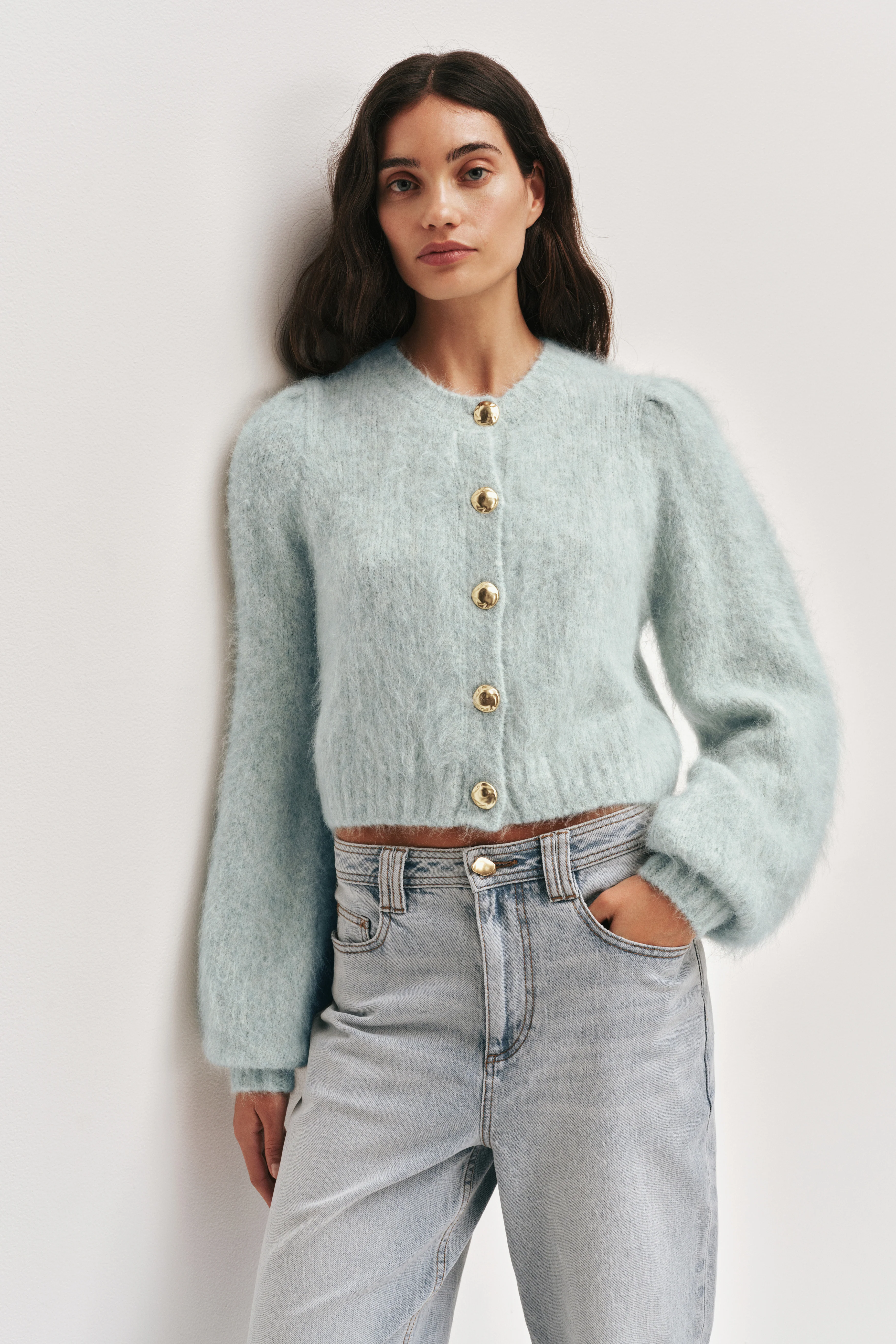 Renee Fluffy Cardigan