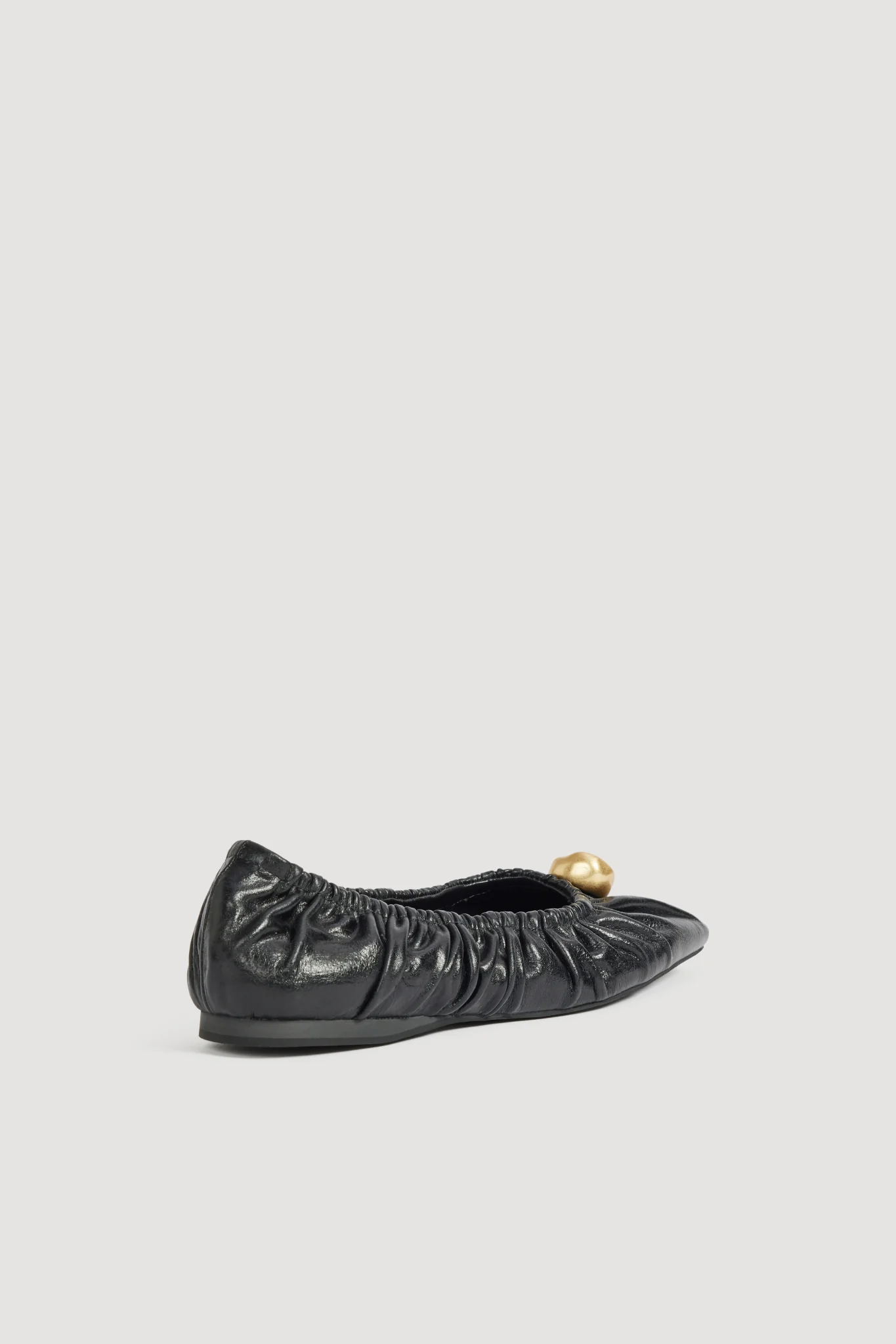 Carmena Ruched Ballet Flat