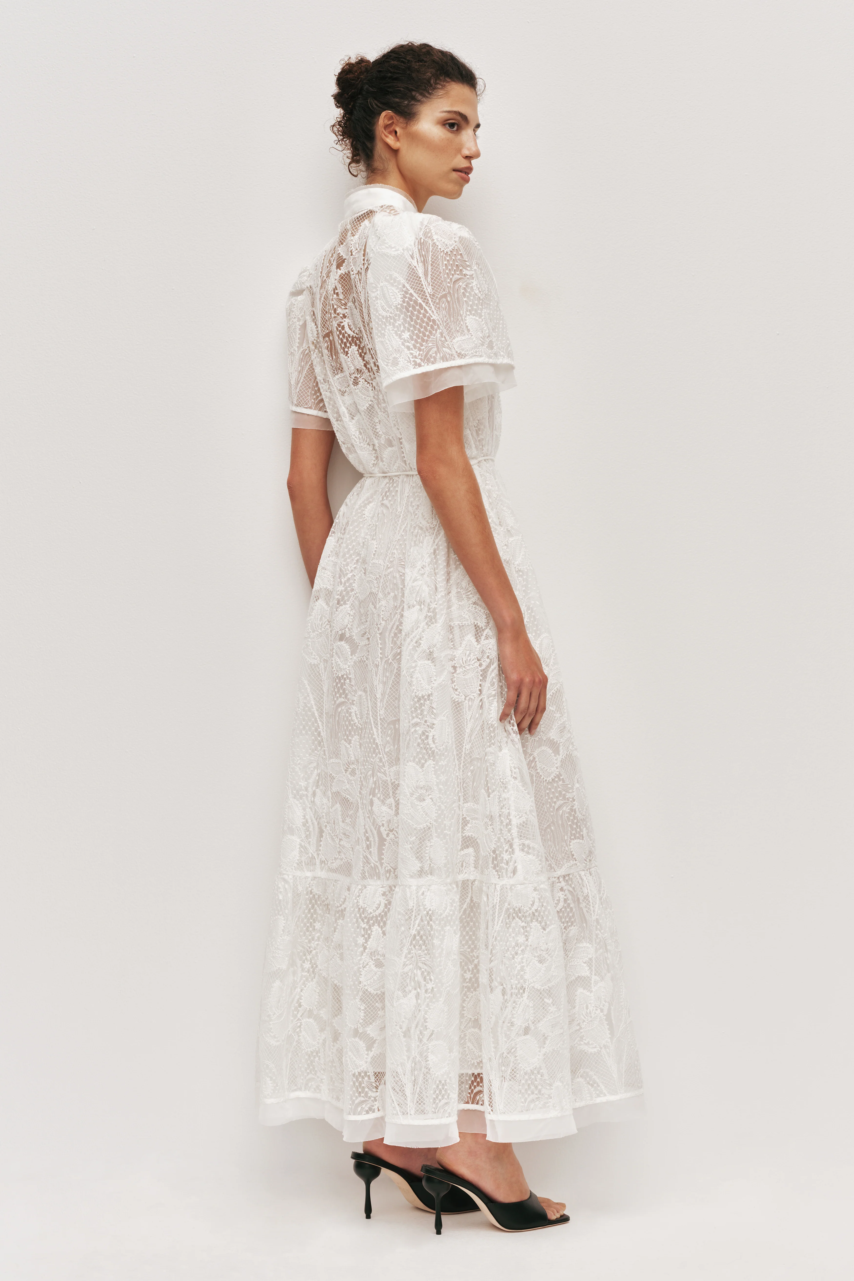 Pippa Lace Midi Dress