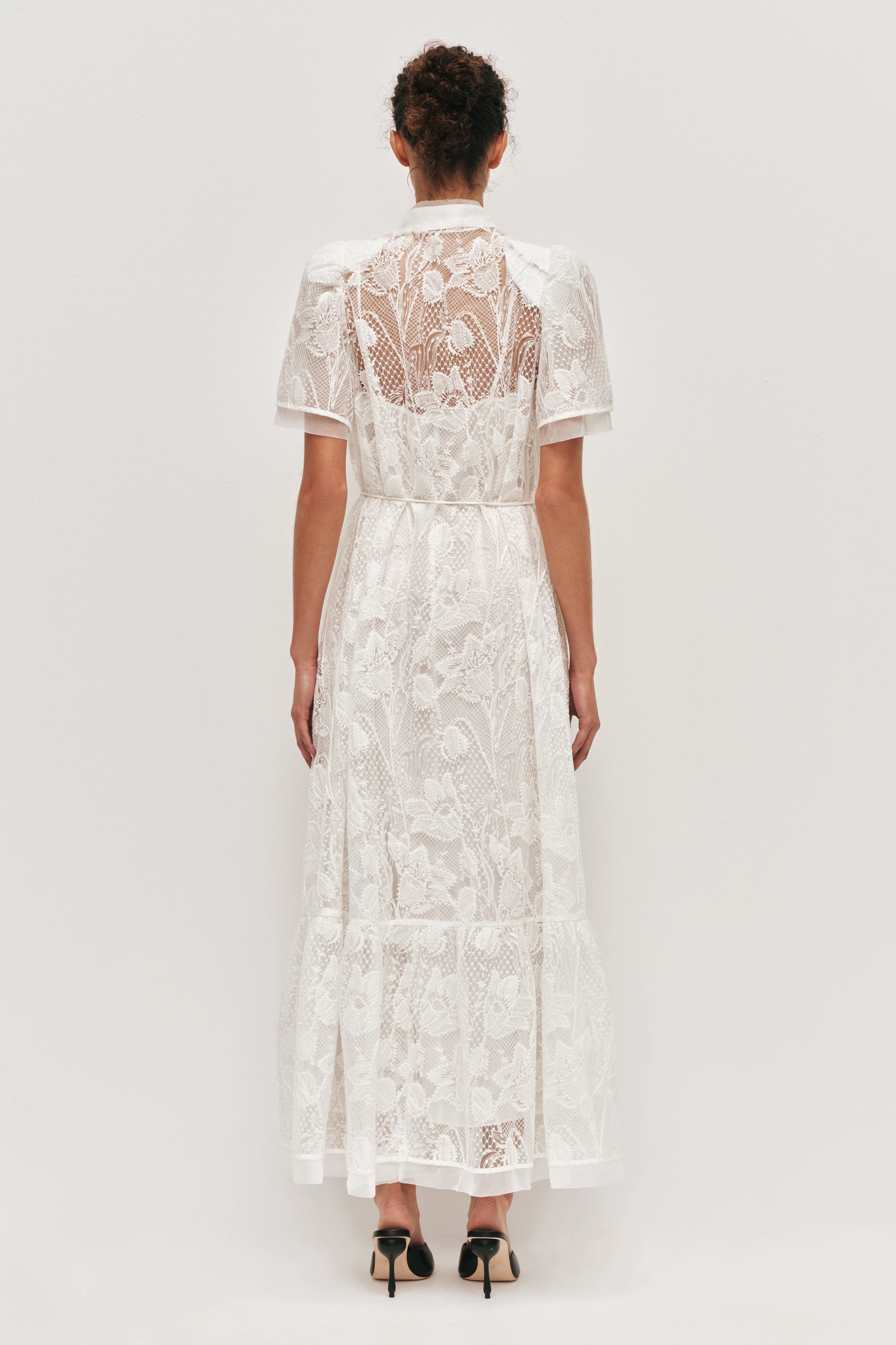 Pippa Lace Midi Dress