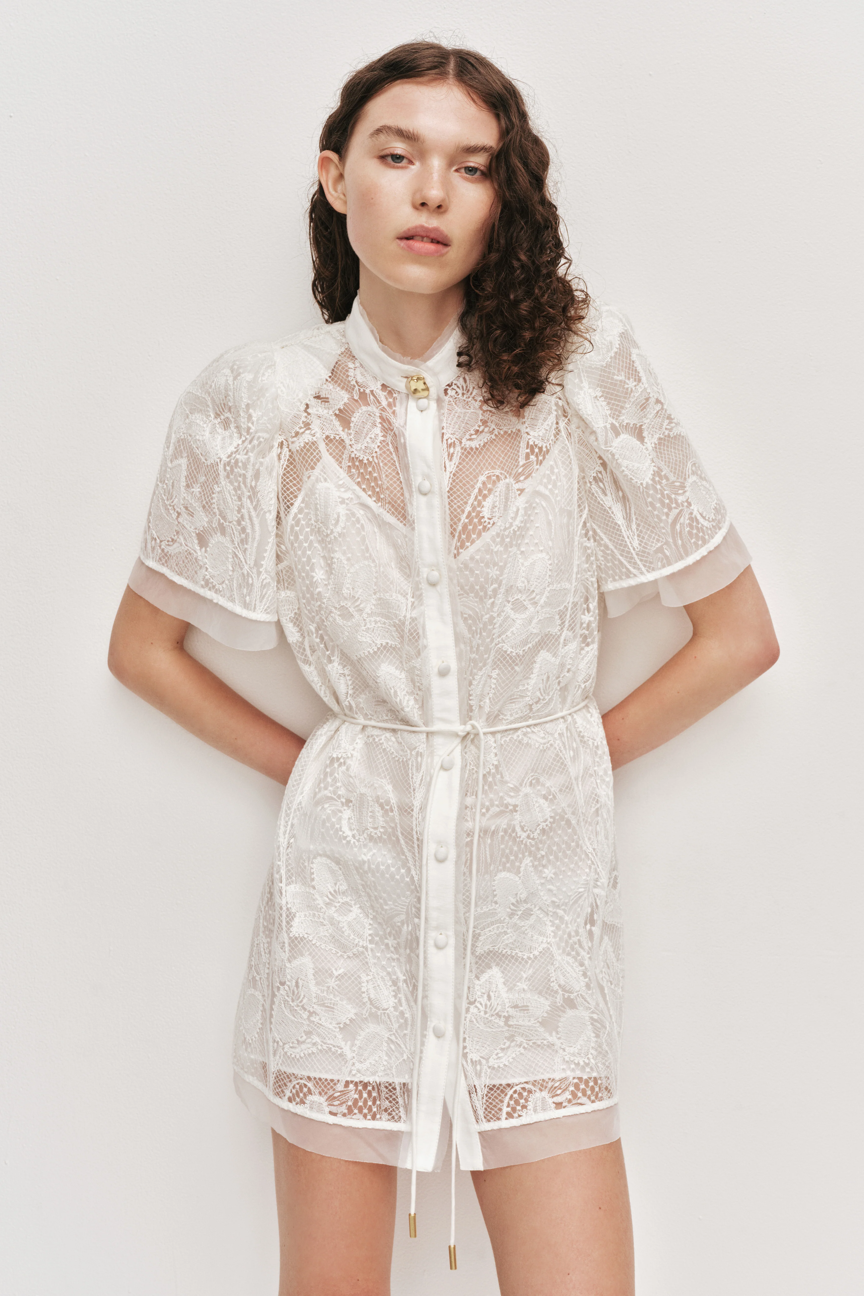 Pippa Lace Mini Dress