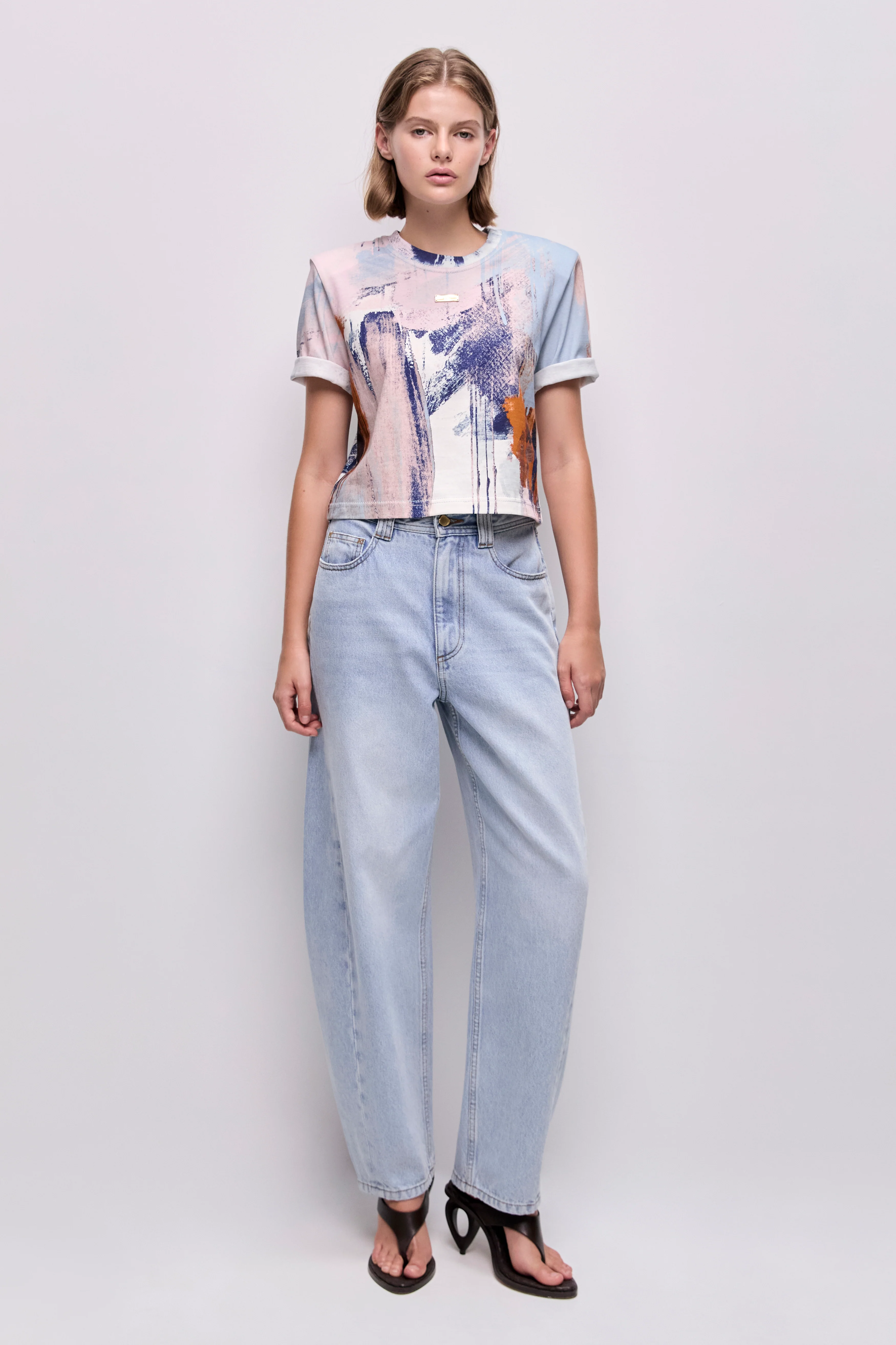 Lettera Printed Tee